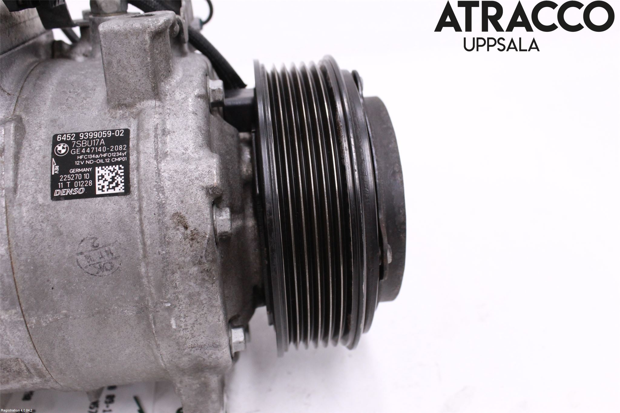 BMW 5 F10/F11/F18 09-17 Varme Ac Kompressor