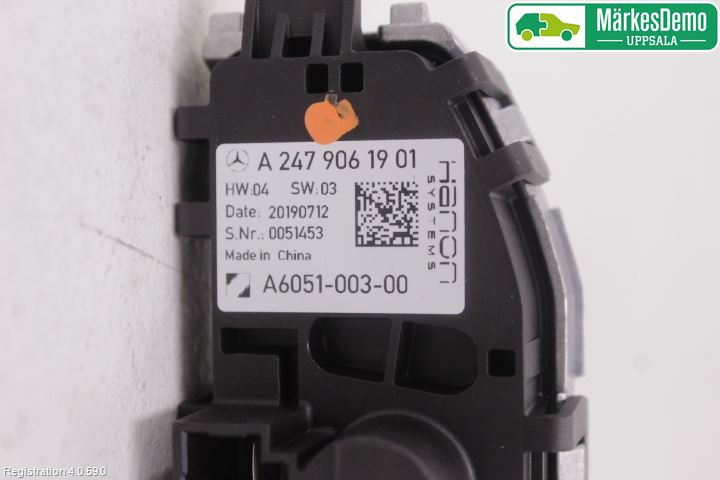 Mercedes-Benz MB CLA-KLASS (C118/X118) 19- Varmeapparat Viftemotstand