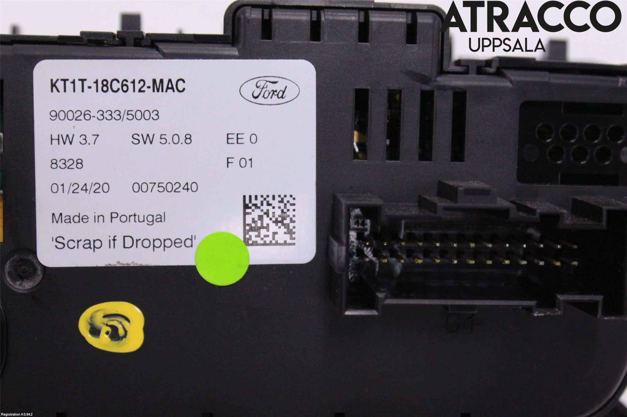 Ford TRANSIT/TOURNEO CONNECT 13-22 Varme Ac Betjening-Display