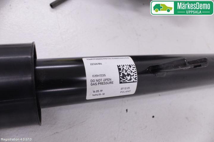 BMW 3 G20/G21/G80/G81 19- Støtdemper Bak