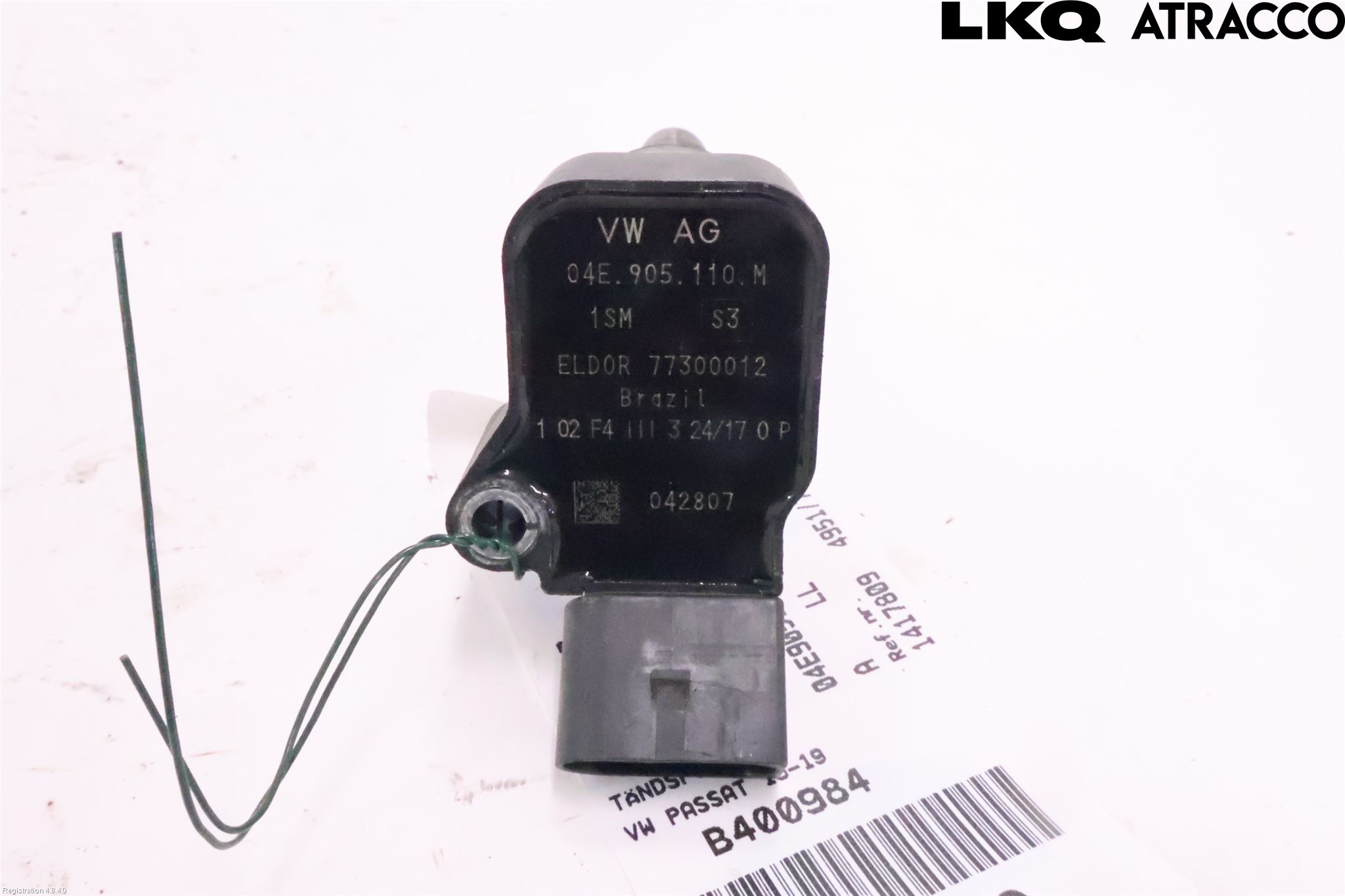 Volkswagen VW PASSAT 15-19 Coil