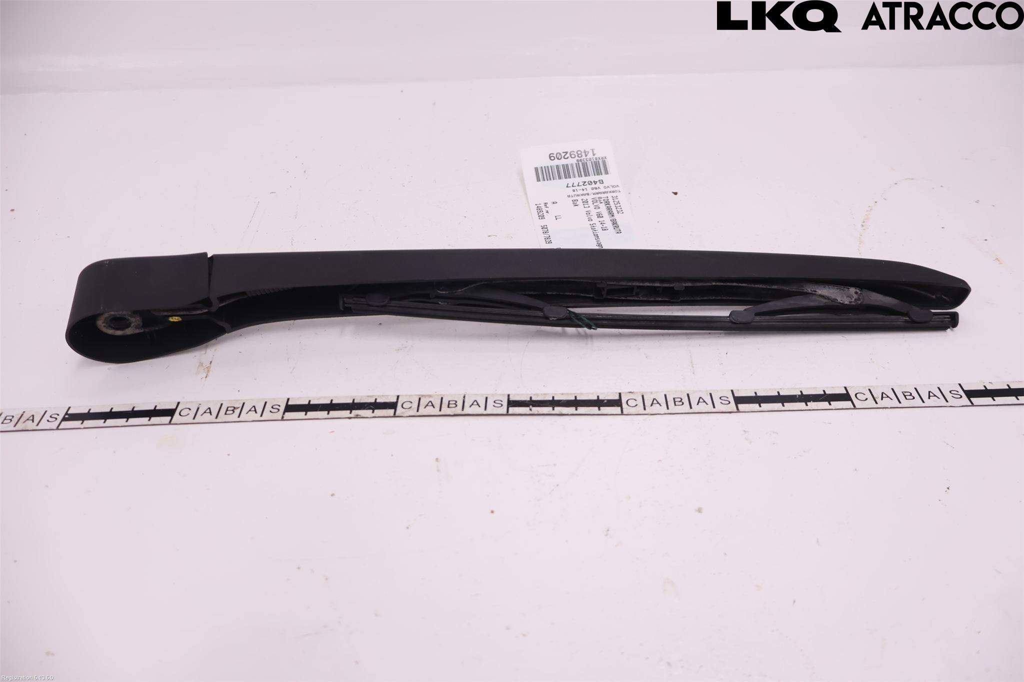 Volvo V60 14-18 Viskerarm Bakrute