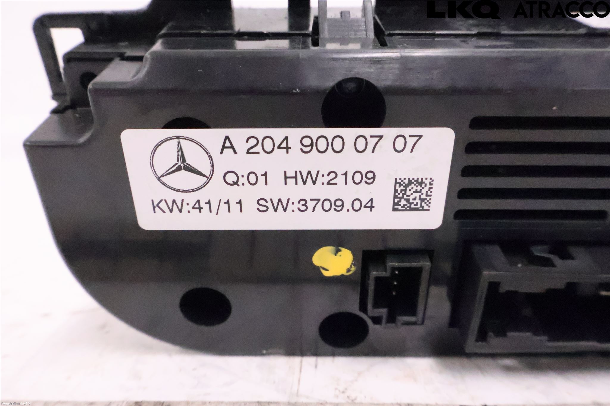 Mercedes-Benz MB GLK-KLASS (X204) 08-16 Varme Ac Betjening-Display