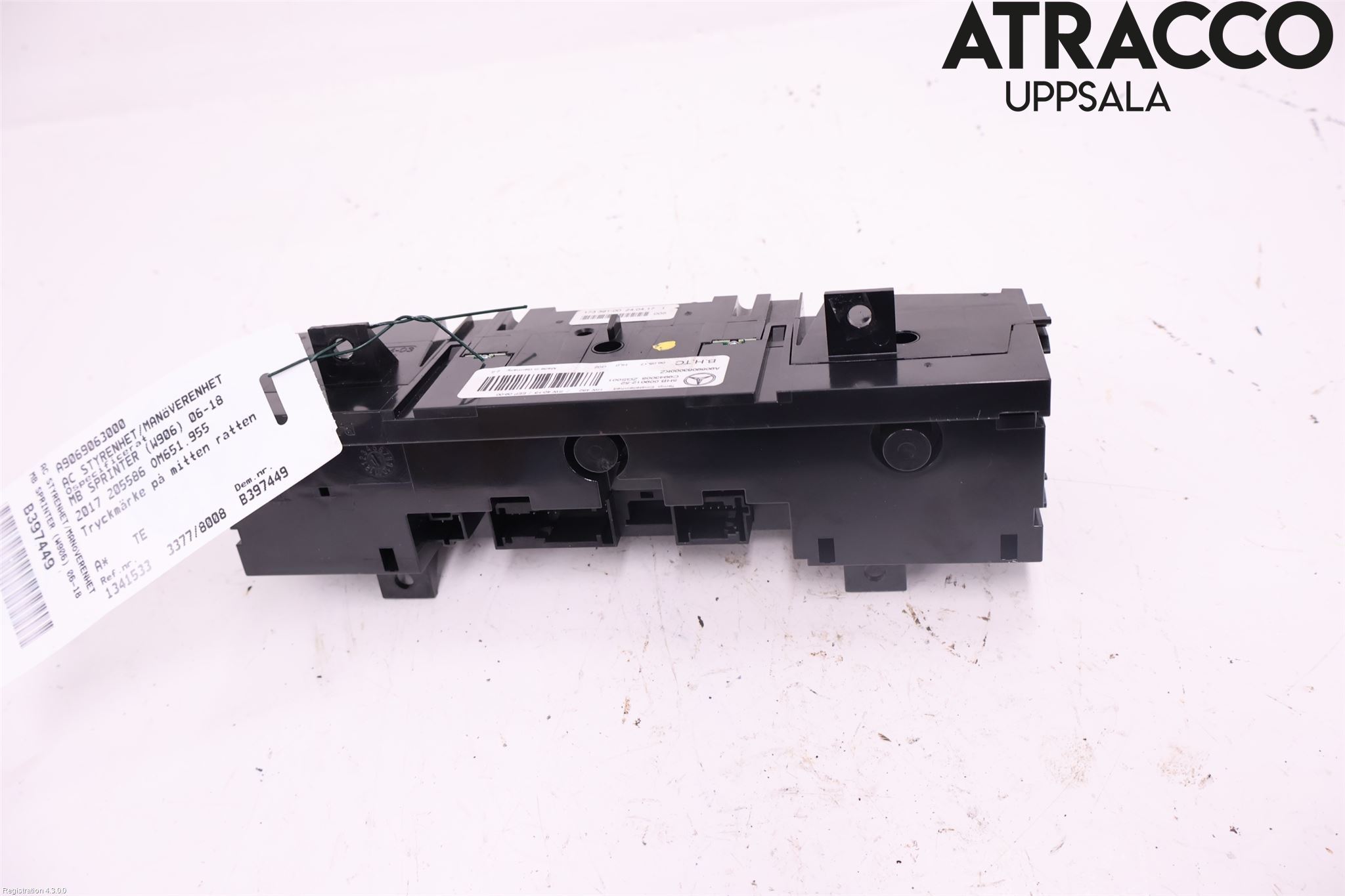 Mercedes-Benz MB SPRINTER (W906) 06-18 Varme Ac Betjening-Display