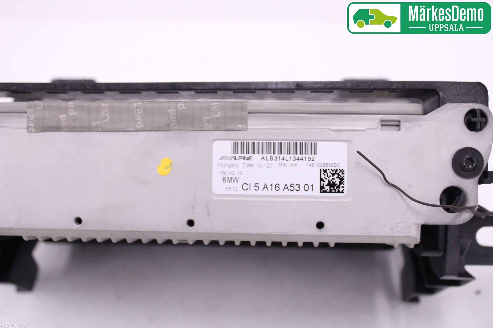 BMW 3 G20/G21/G80/G81 19- Stereo Radio Med Cd