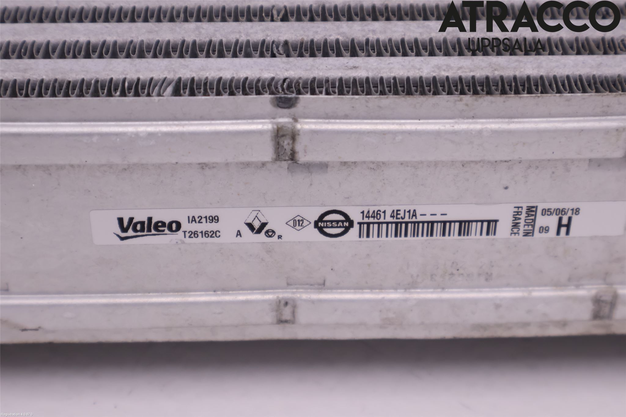 Nissan QASHQAI 17-21 Intercooler Radiator