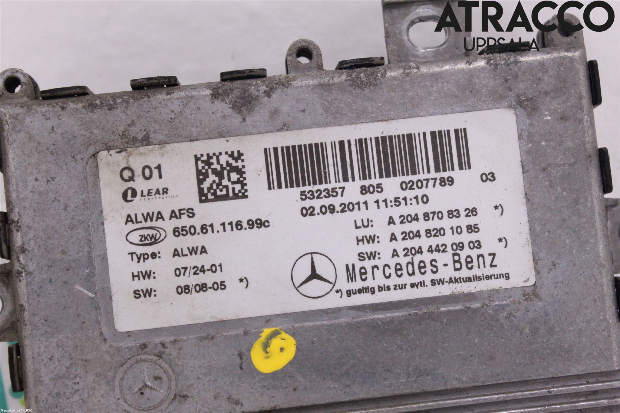 Mercedes-Benz MB GLK-KLASS (X204) 08-16 Styreenhet Xenon