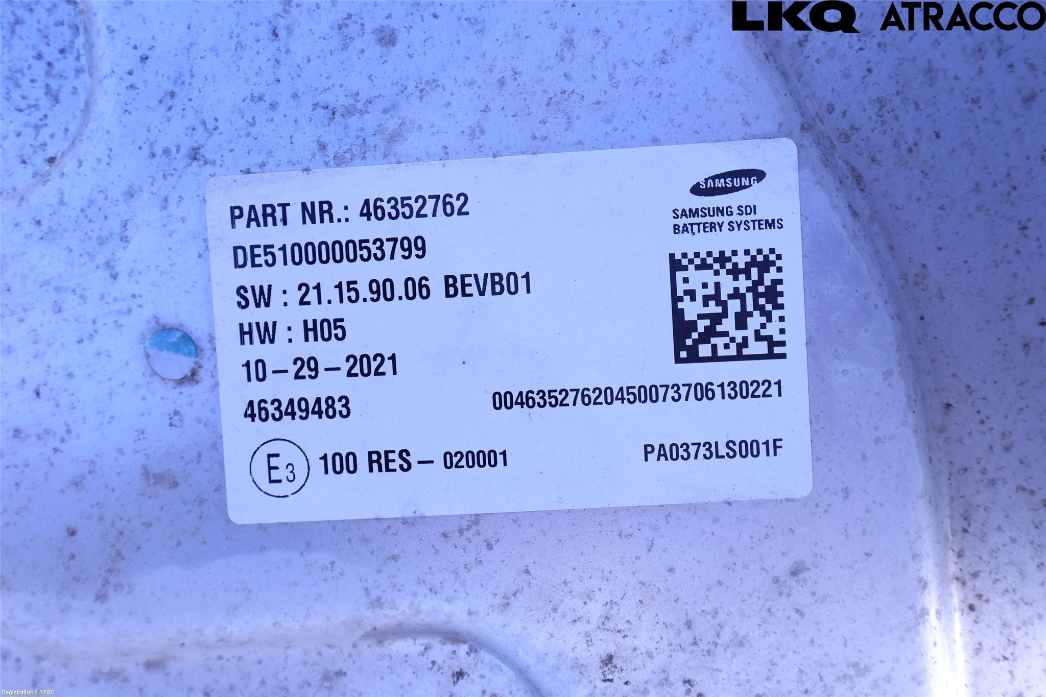 Fiat 500e 20- Hybrid Batteri