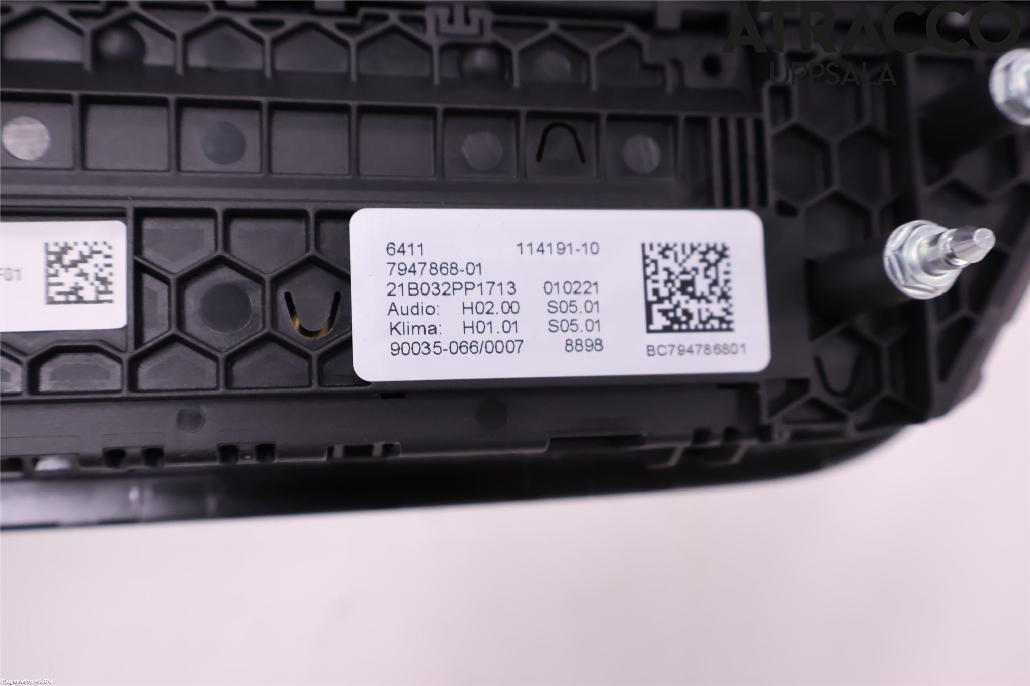 BMW 5 G30/G31/F90 17-23 Varme Ac Betjening-Display