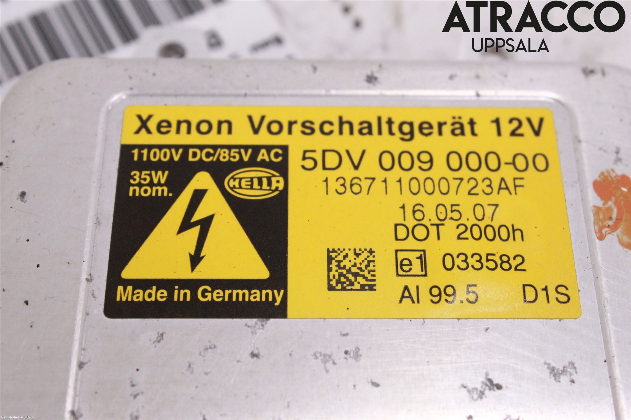 BMW 5 E60/61 Sed/Tou 02-10 Styreenhet Xenon