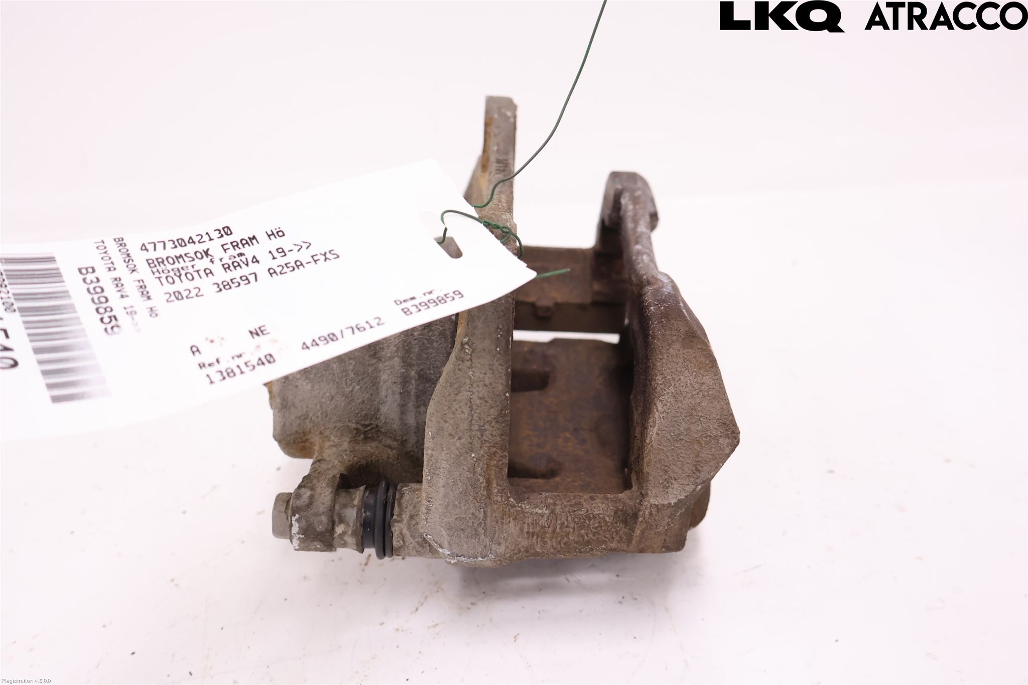 Toyota RAV4 19- Bremsecaliper Foran Høyre