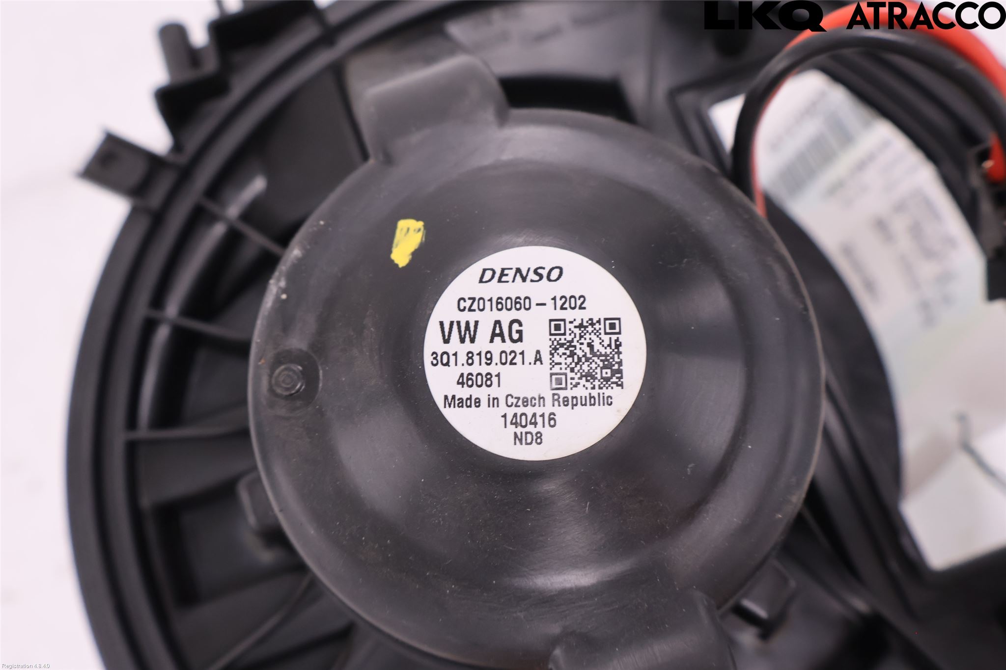 Volkswagen VW PASSAT 15-19 Varmeapparat Viftemotor