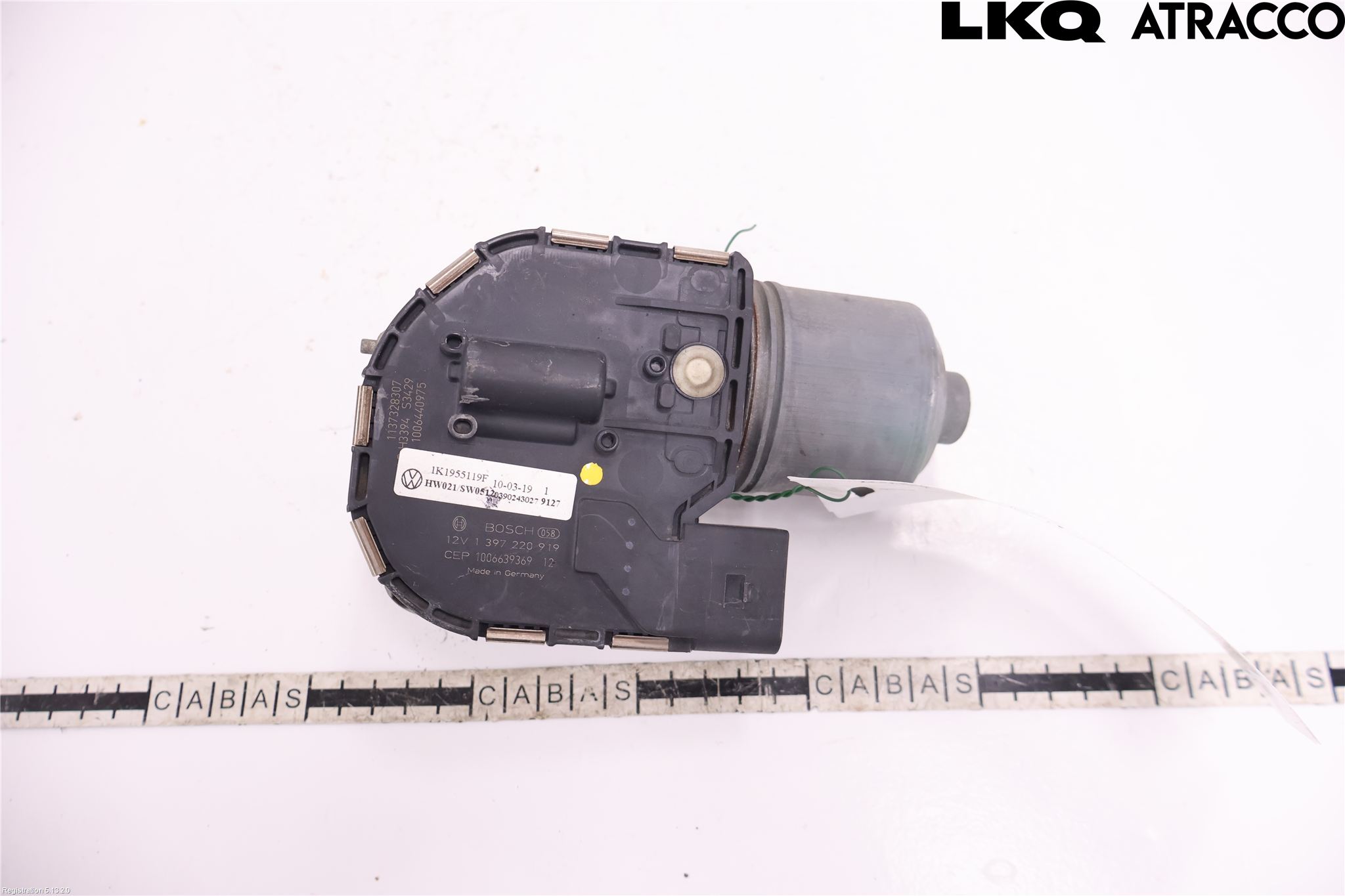 Volkswagen VW GOLF VI 09-13 Viskermotor Frontrute
