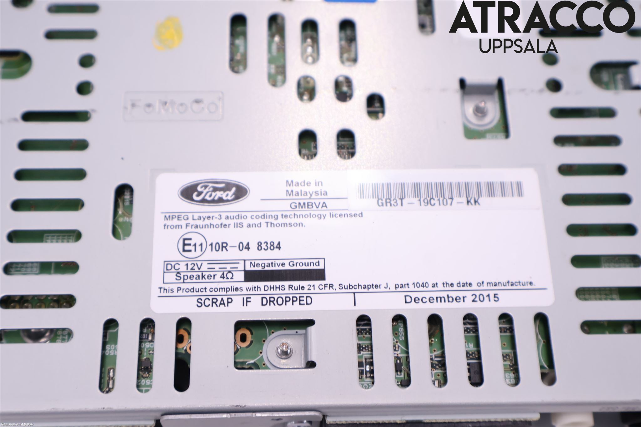 Ford MUSTANG VI 15-22 Stereo Forsterker