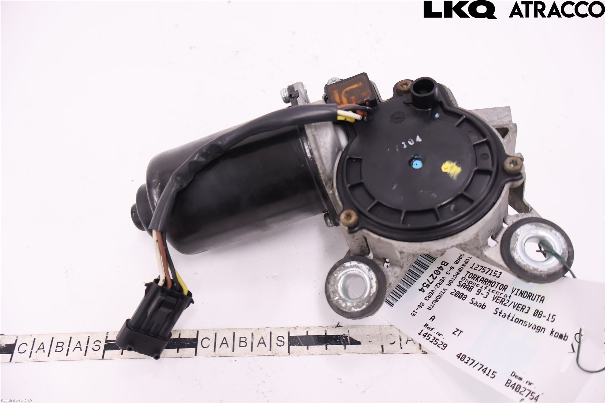 Saab 9-3 VER2/VER3 08-15 Viskermotor Frontrute