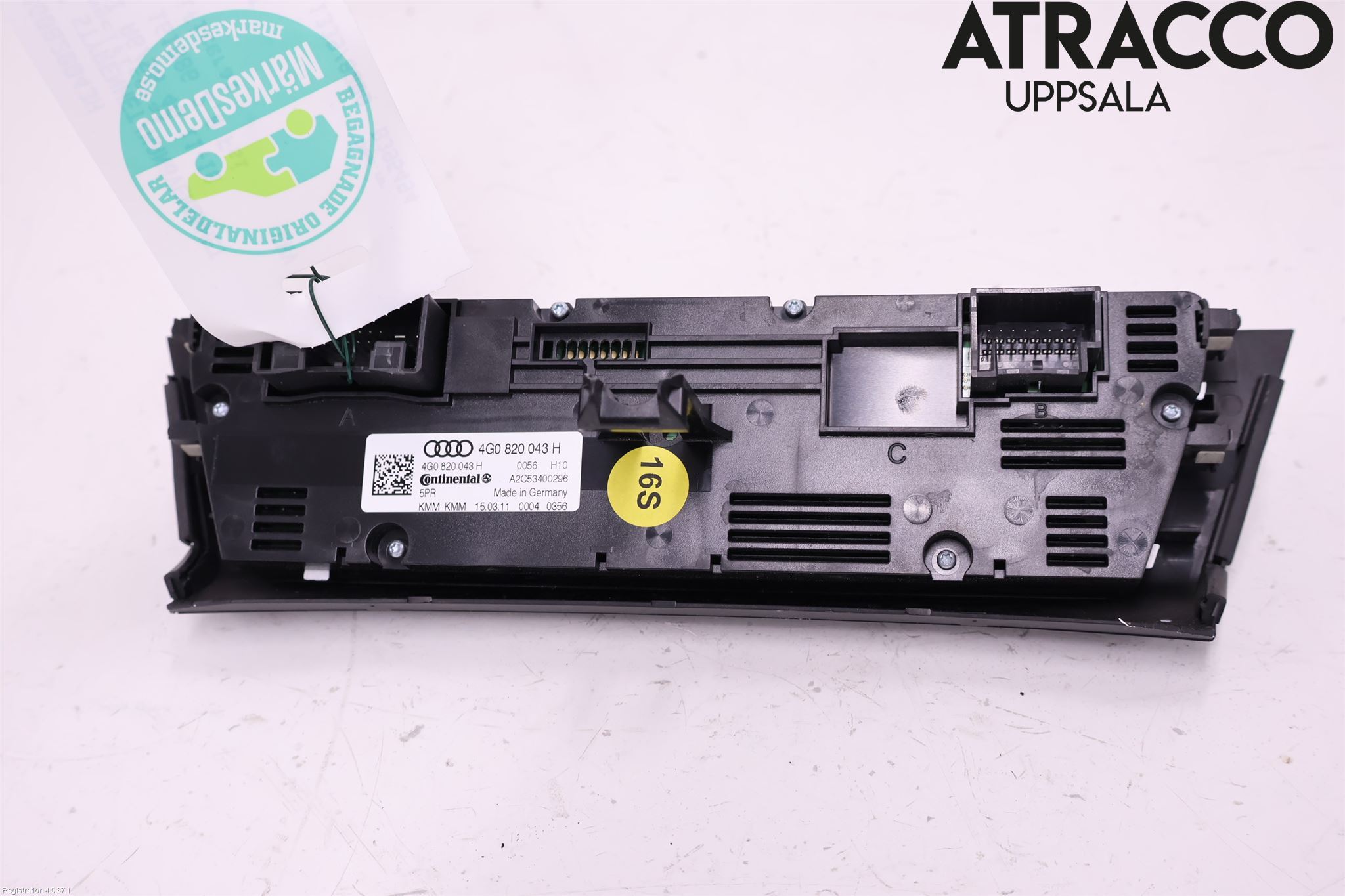 Audi A6/S6 4G 11-18 Varme Ac Betjening-Display