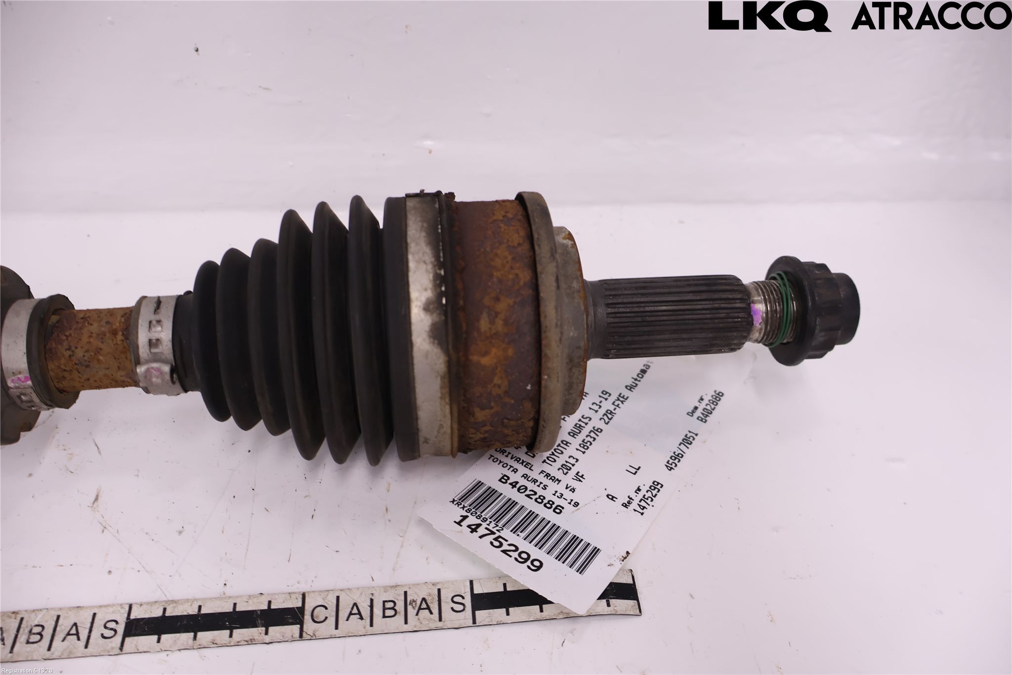 Toyota AURIS 13-19 Drivaksel Foran Kompl Venstre