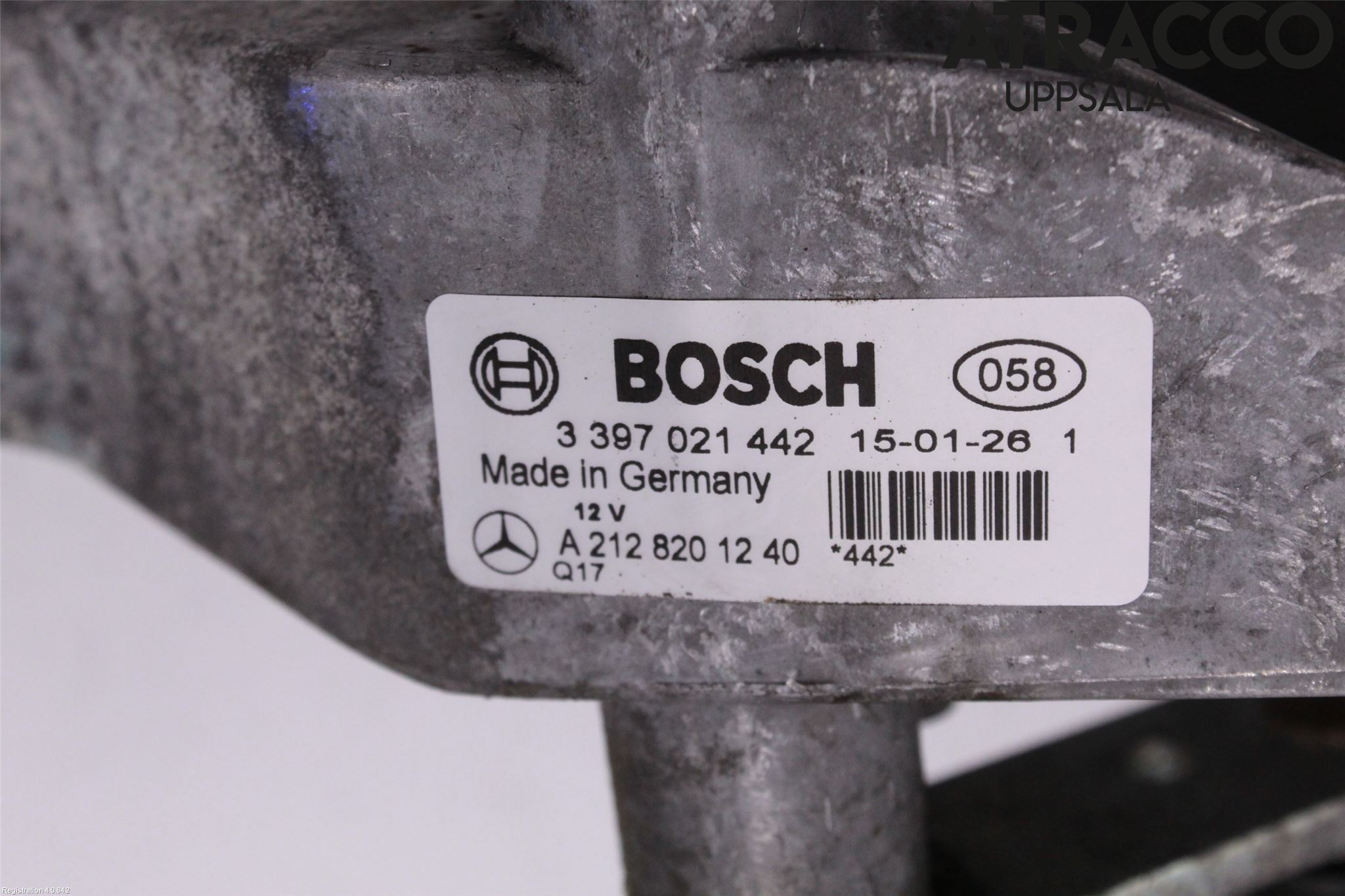 Mercedes-Benz MB E-KLASS (W212) 09-16 Viskermotor Frontrute