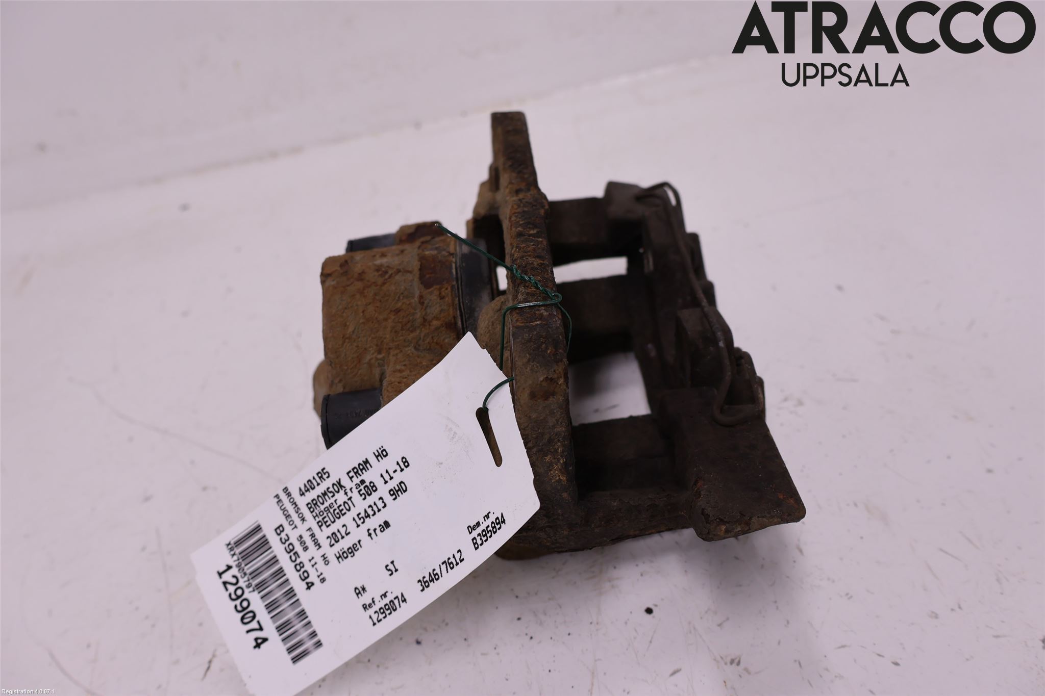 Peugeot 508 11-18 Bremsecaliper Foran Høyre