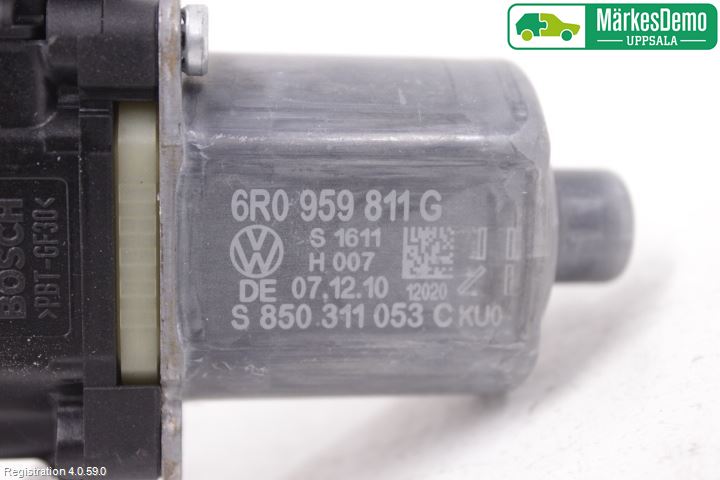 Volkswagen VW POLO 10-17 Vindusheismotor
