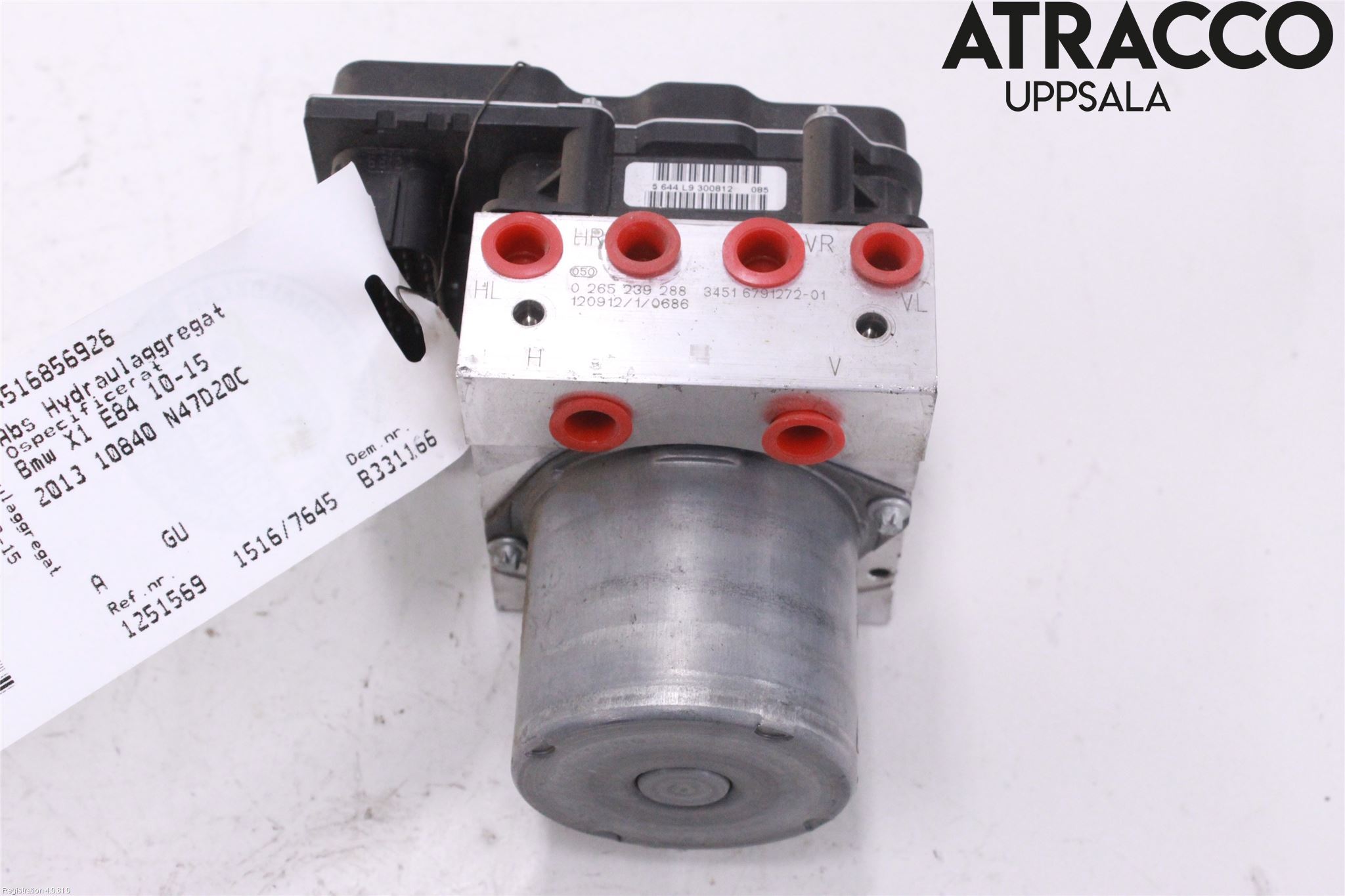 BMW X1 E84 10-15 Abs Hydraulikkaggregat