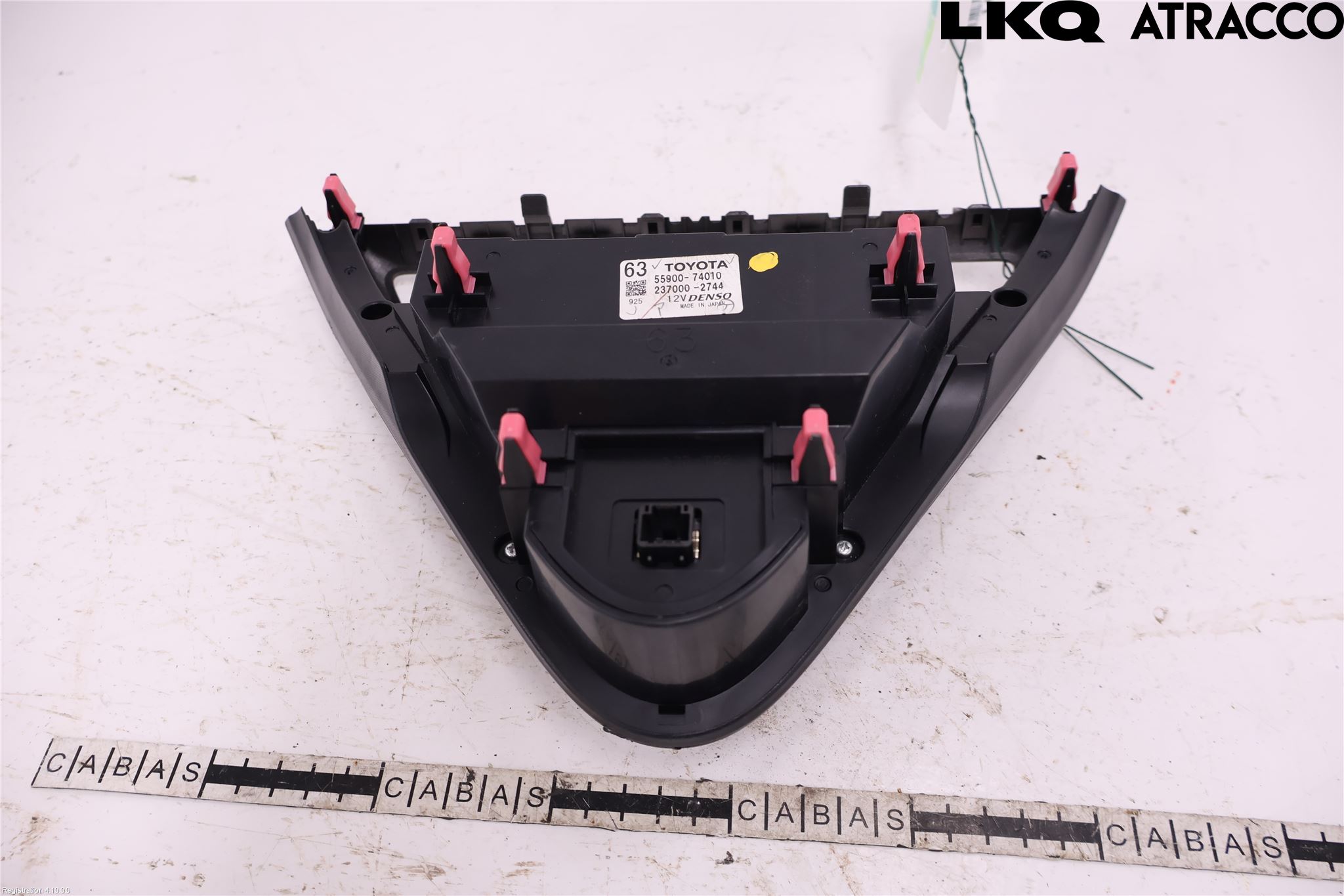 Toyota iQ Varme Ac Betjening-Display