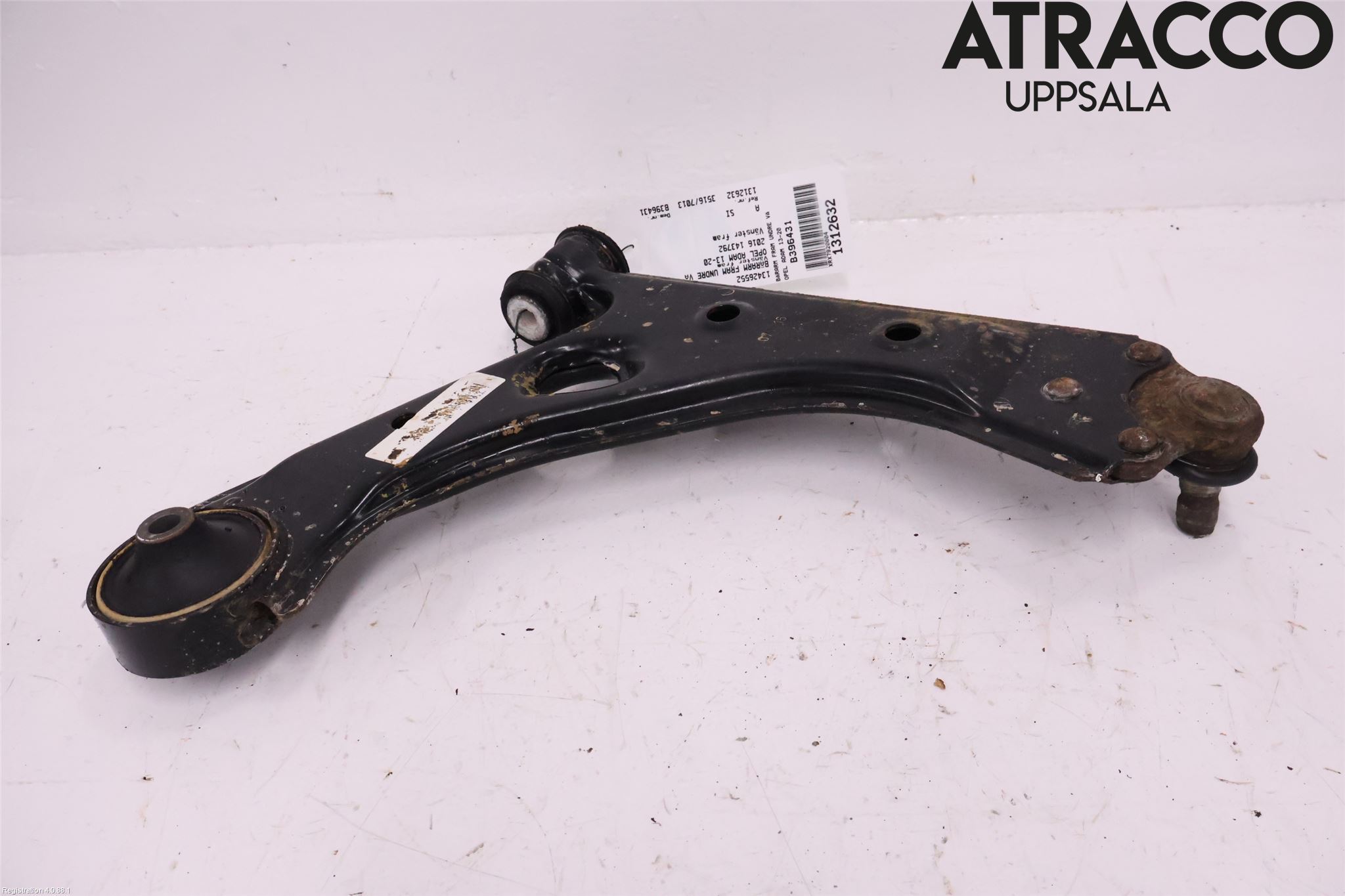 Opel ADAM 13-20 Bærearm Foran Venstre Nedre