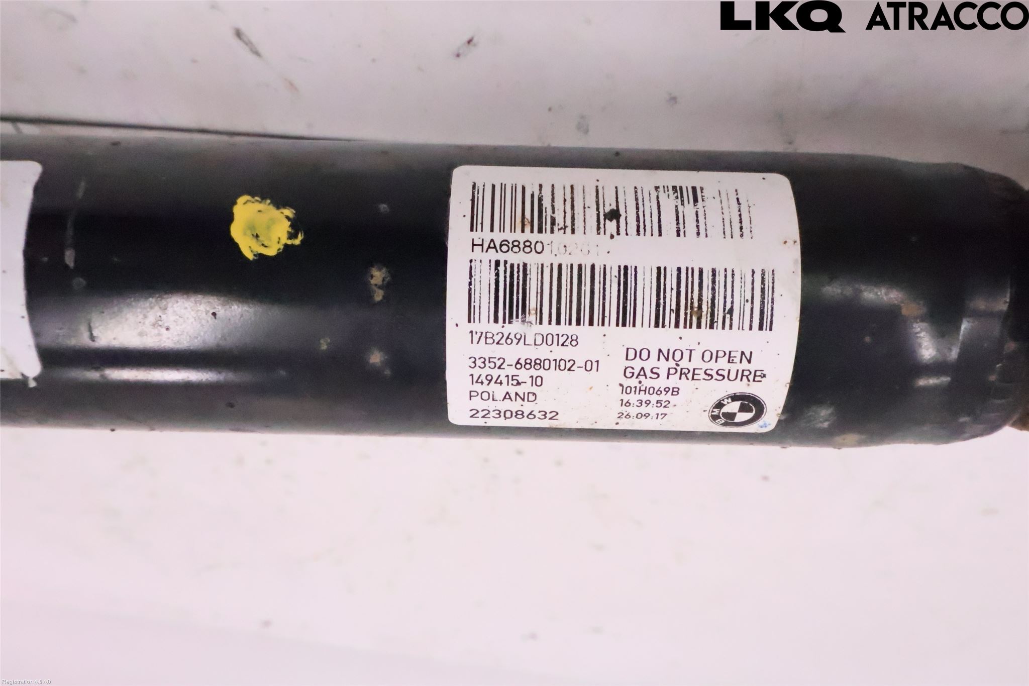 BMW i3 I01 13-22 Fjærbein Bak Høyre