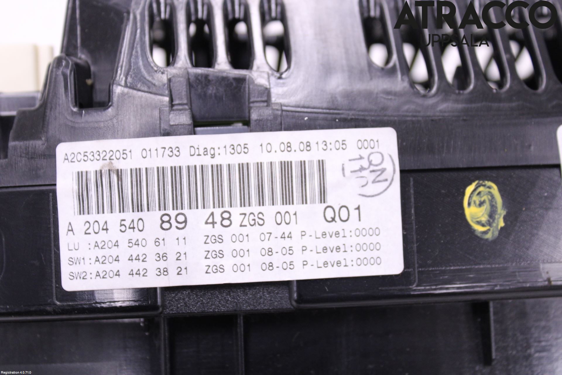 Mercedes-Benz MB C-KLASS (W204) 07-15 Instr Speedometer