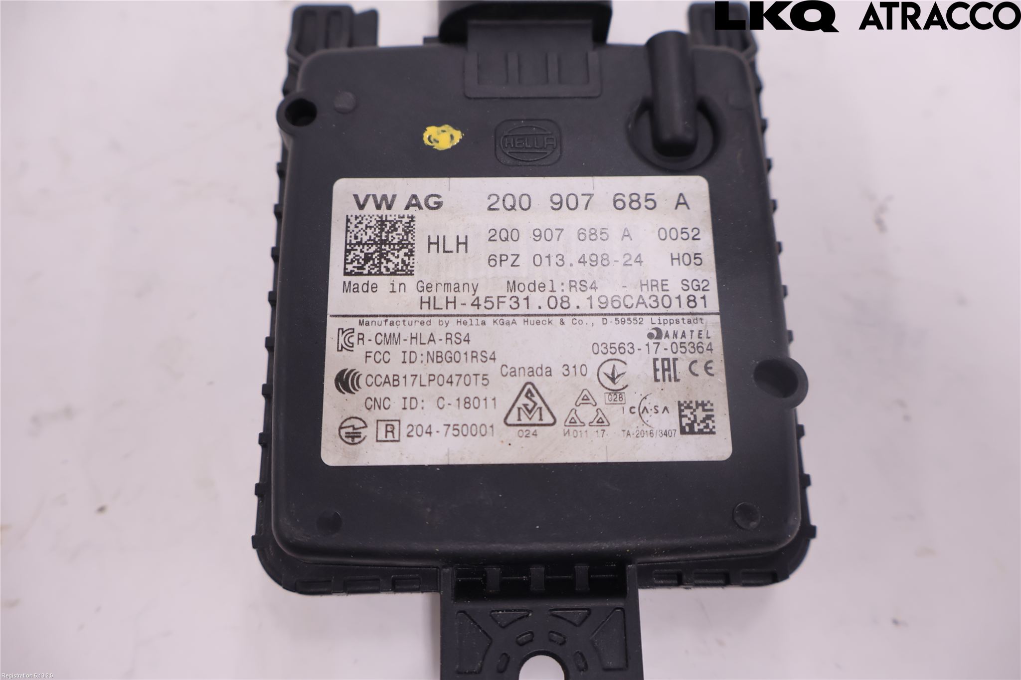 Volkswagen VW T-ROC 18- Sensor Kollisjonsbeskyttelse