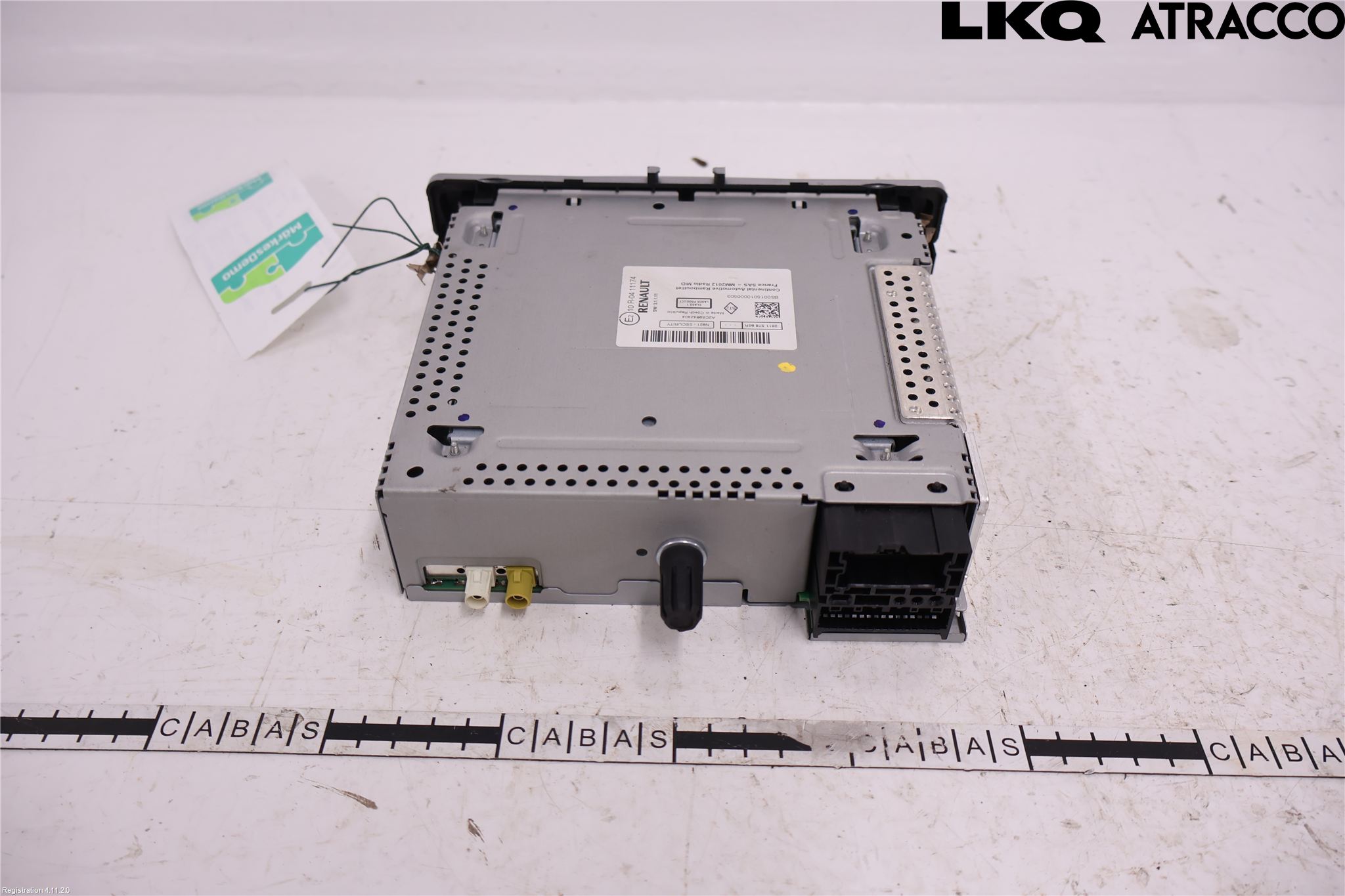 Renault MEGANE III 09-15 Stereo Radio Med Cd