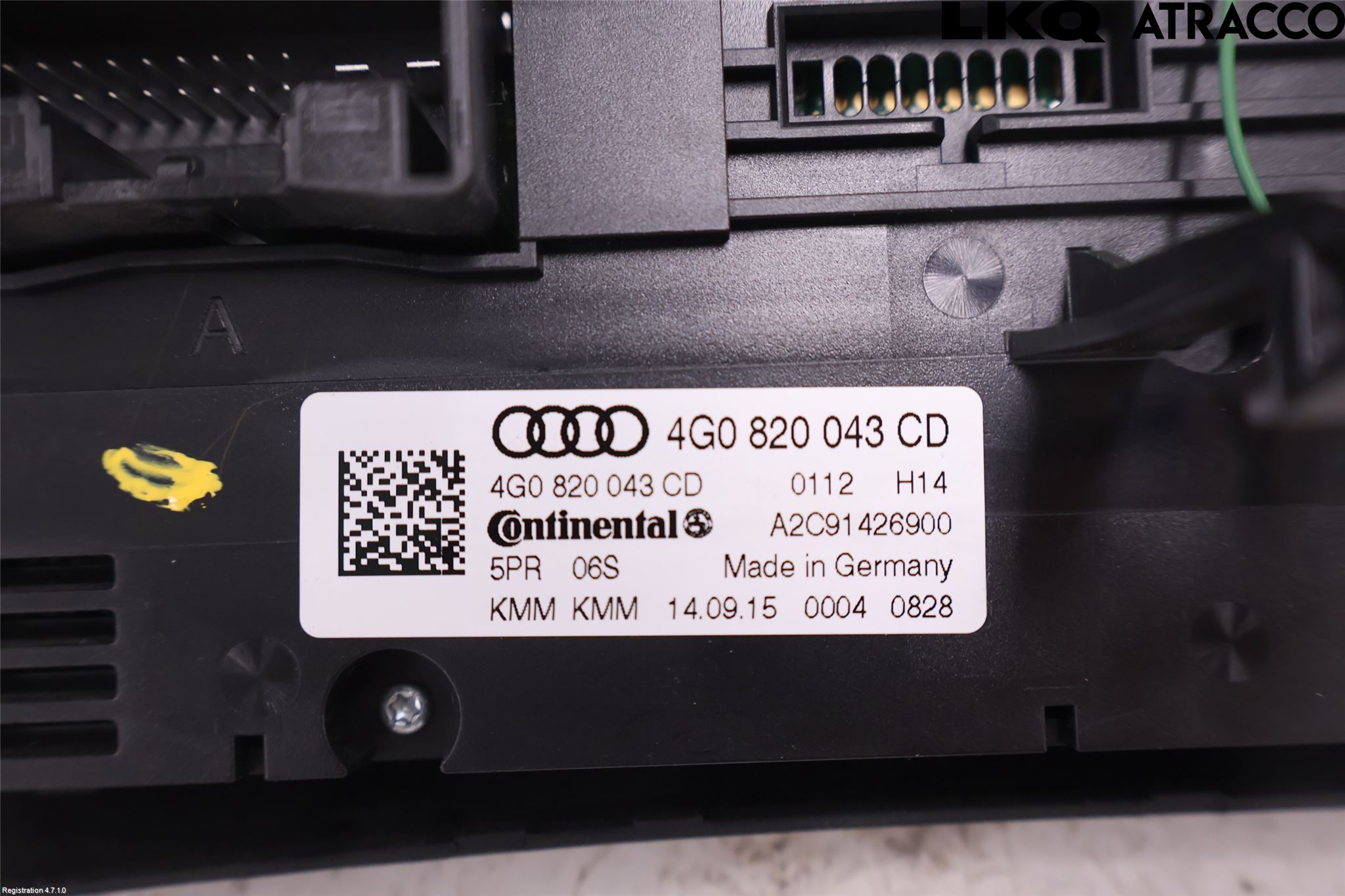 Audi A6 ALLROAD 12-18 Varme Ac Betjening-Display