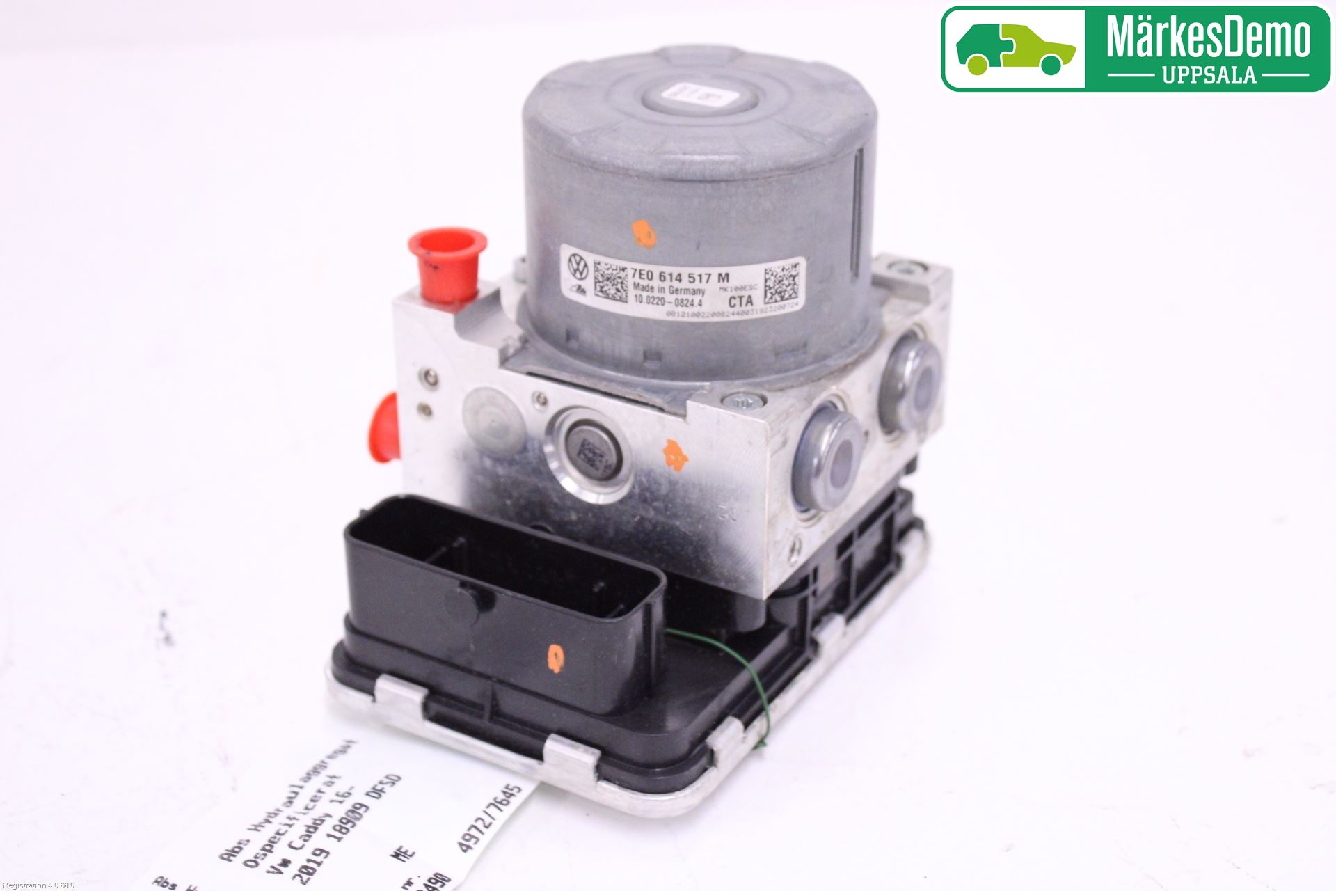 Volkswagen VW CADDY 16-20 Abs Hydraulikkaggregat