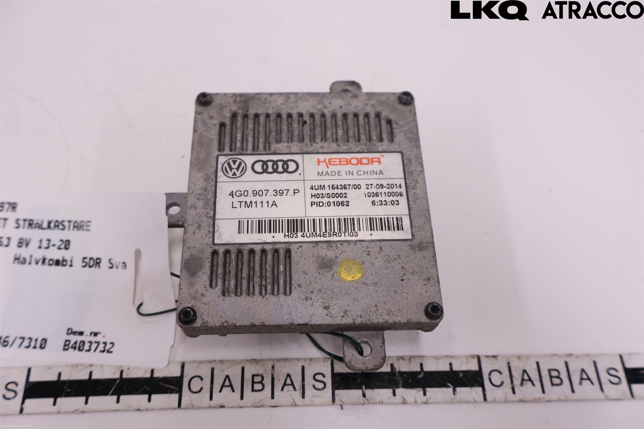 Audi A3/S3 8V 13-20 Styreenhet Xenon