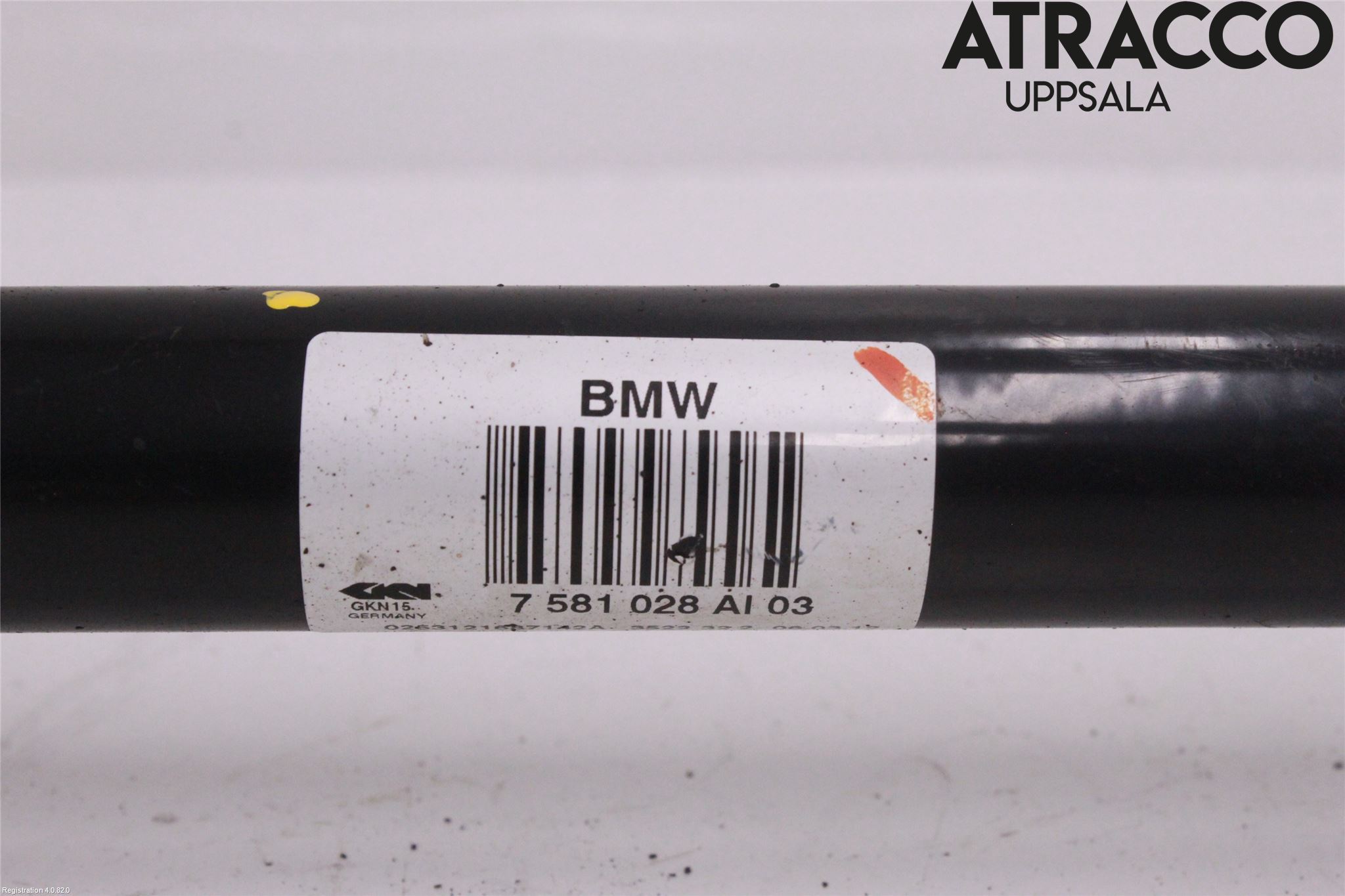 BMW 5 F10/F11/F18 09-17 Drivaksel Bak Kompl Høyre