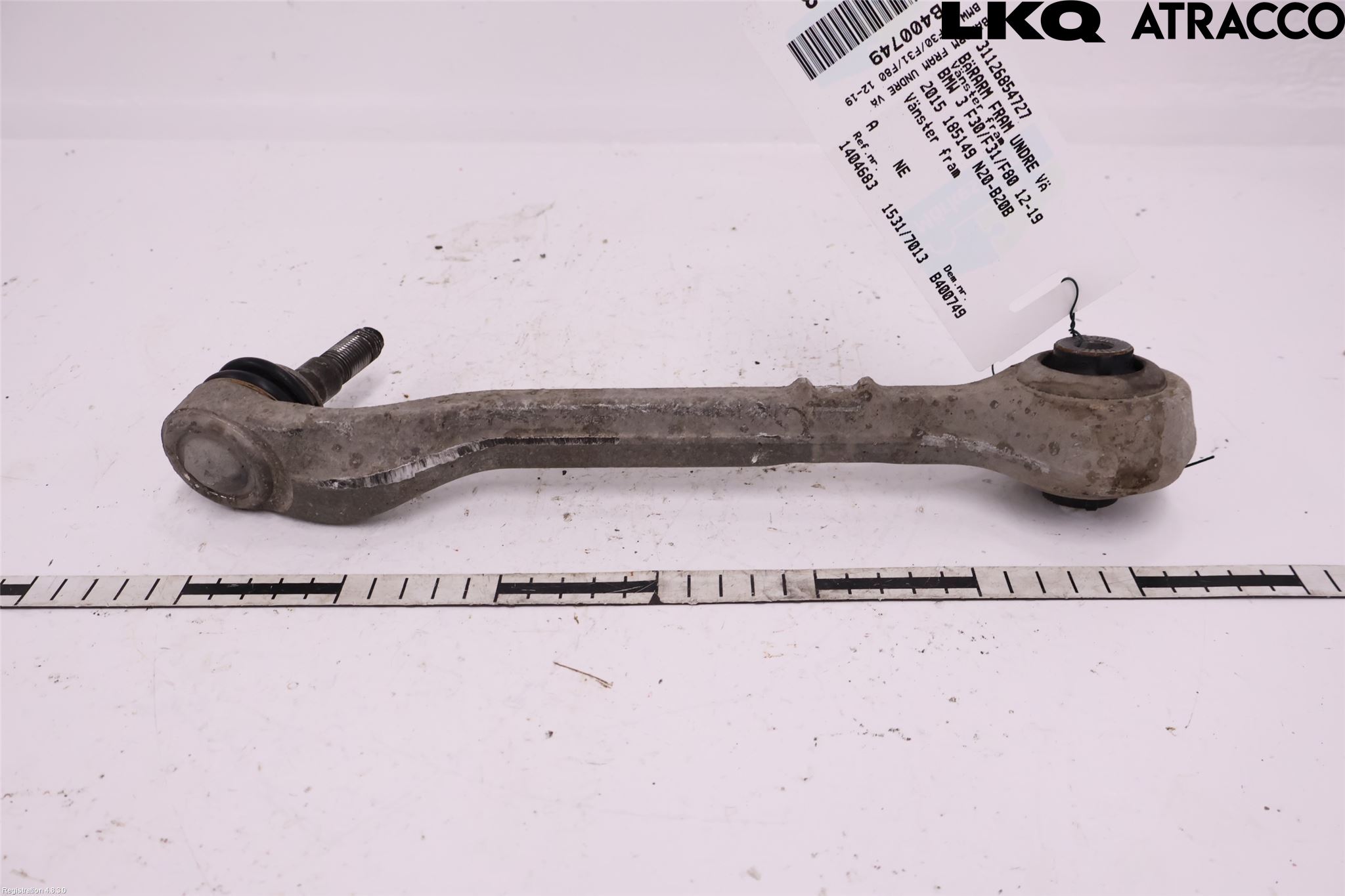 BMW 3 F30/F31/F80 12-19 Bærearm Foran Venstre Nedre