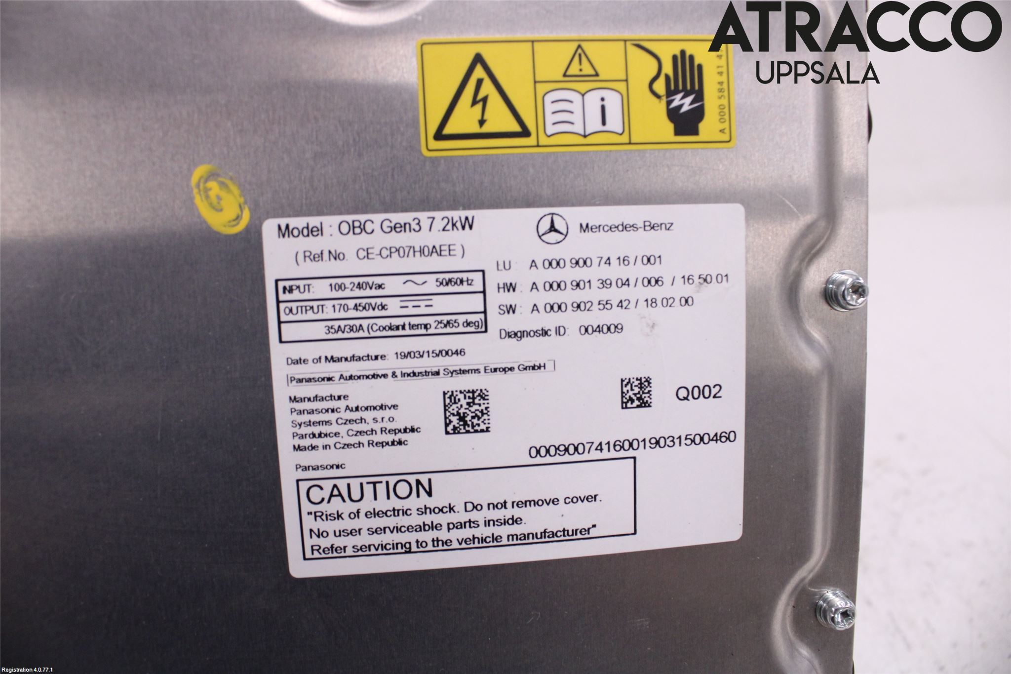 Mercedes-Benz MB E-KLASS (W213) 16-23 Batterilader Hybrid