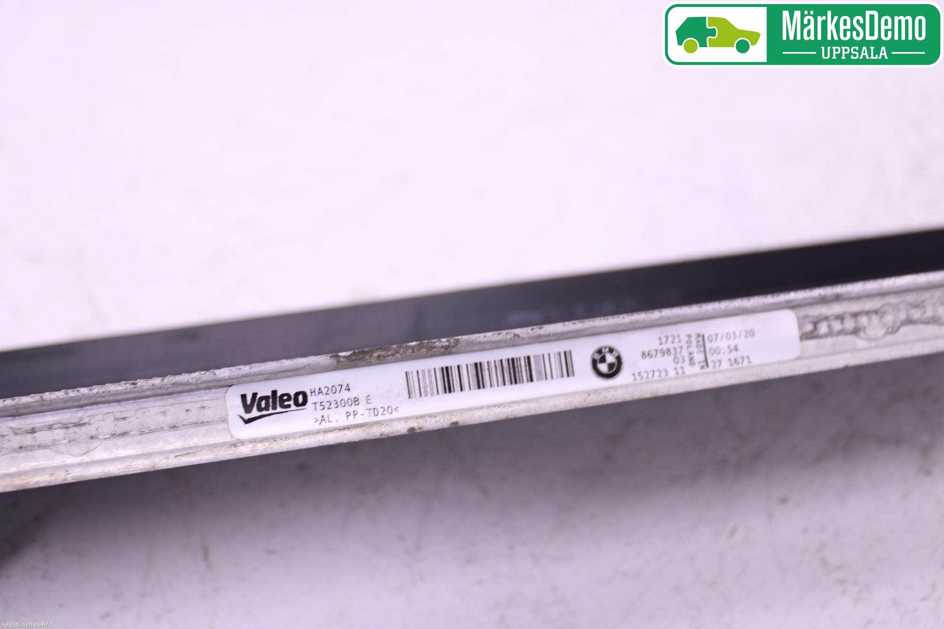 BMW 3 G20/G21/G80/G81 19- Radiator Oljekjøler Automatgea