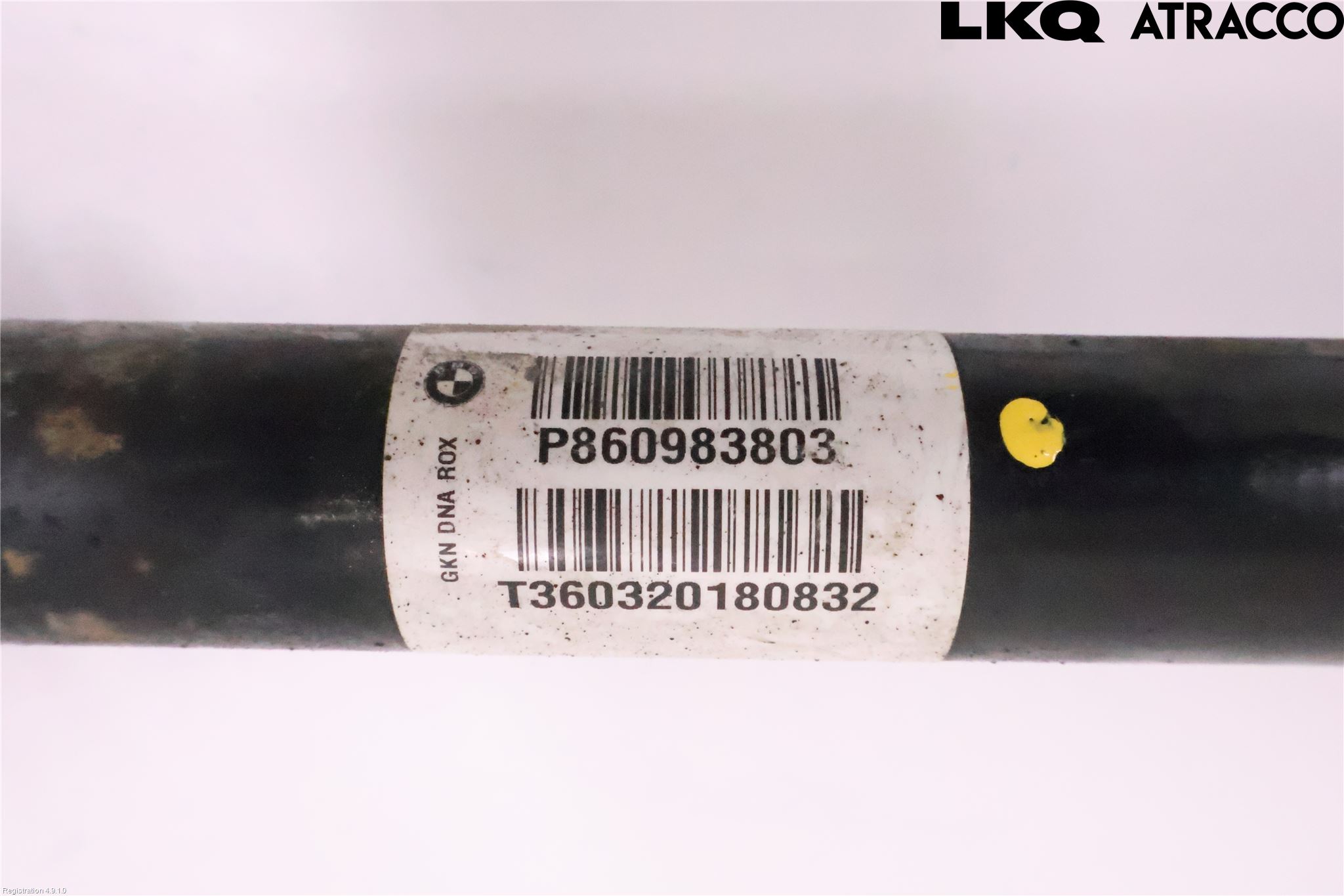 BMW X5 F15 13-18 Drivaksel Bak Kompl Venstre