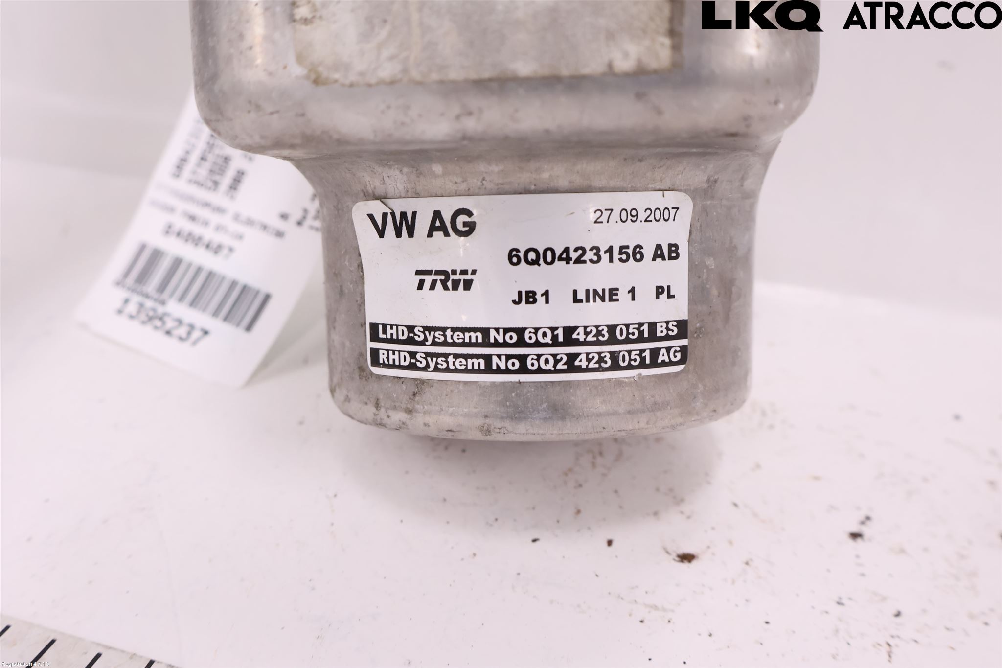 Skoda FABIA 07-14 Servostyring Eletrisk Pumpe