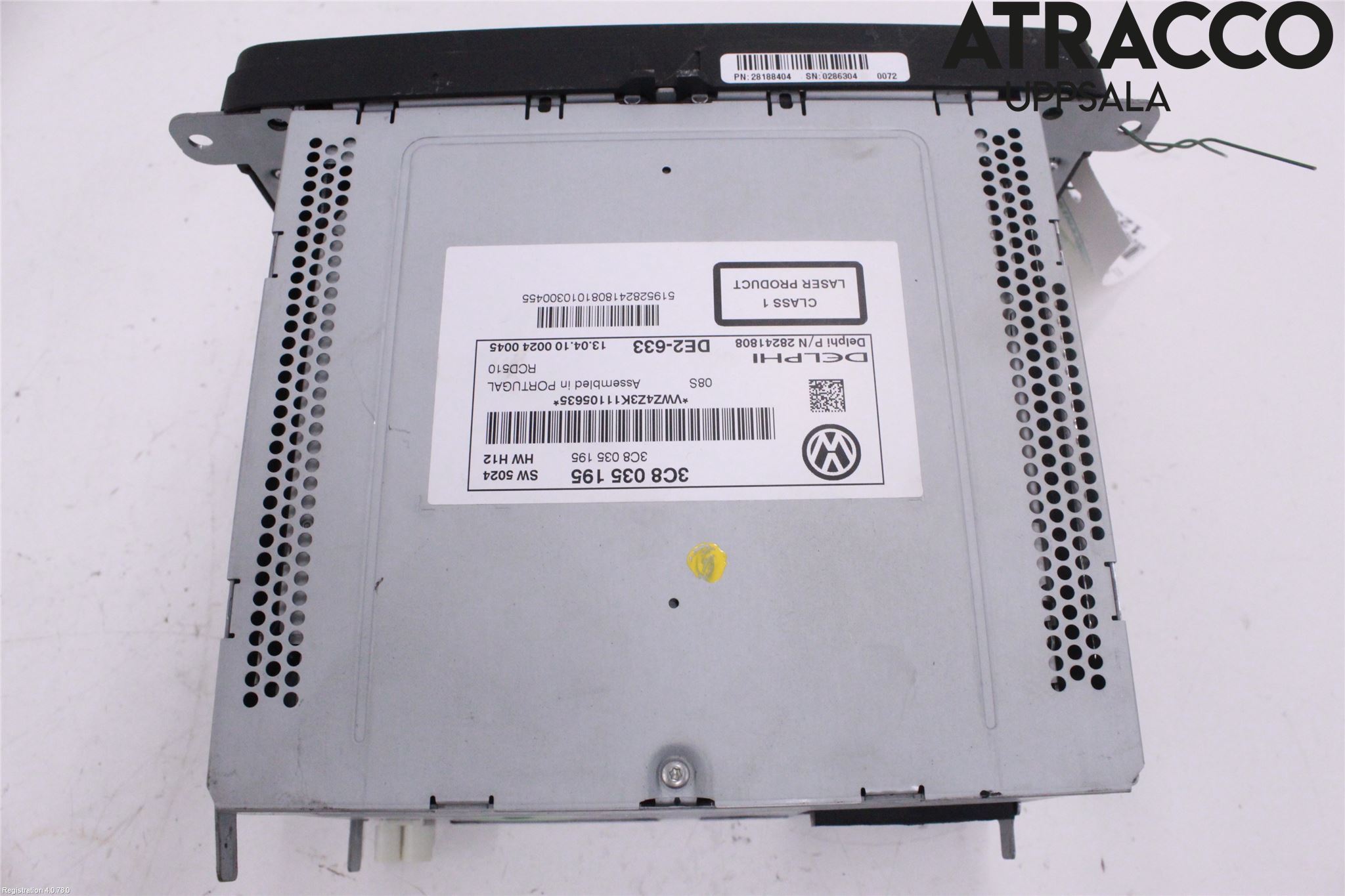 Volkswagen VW GOLF VI 09-13 Stereo Radio Med Cd