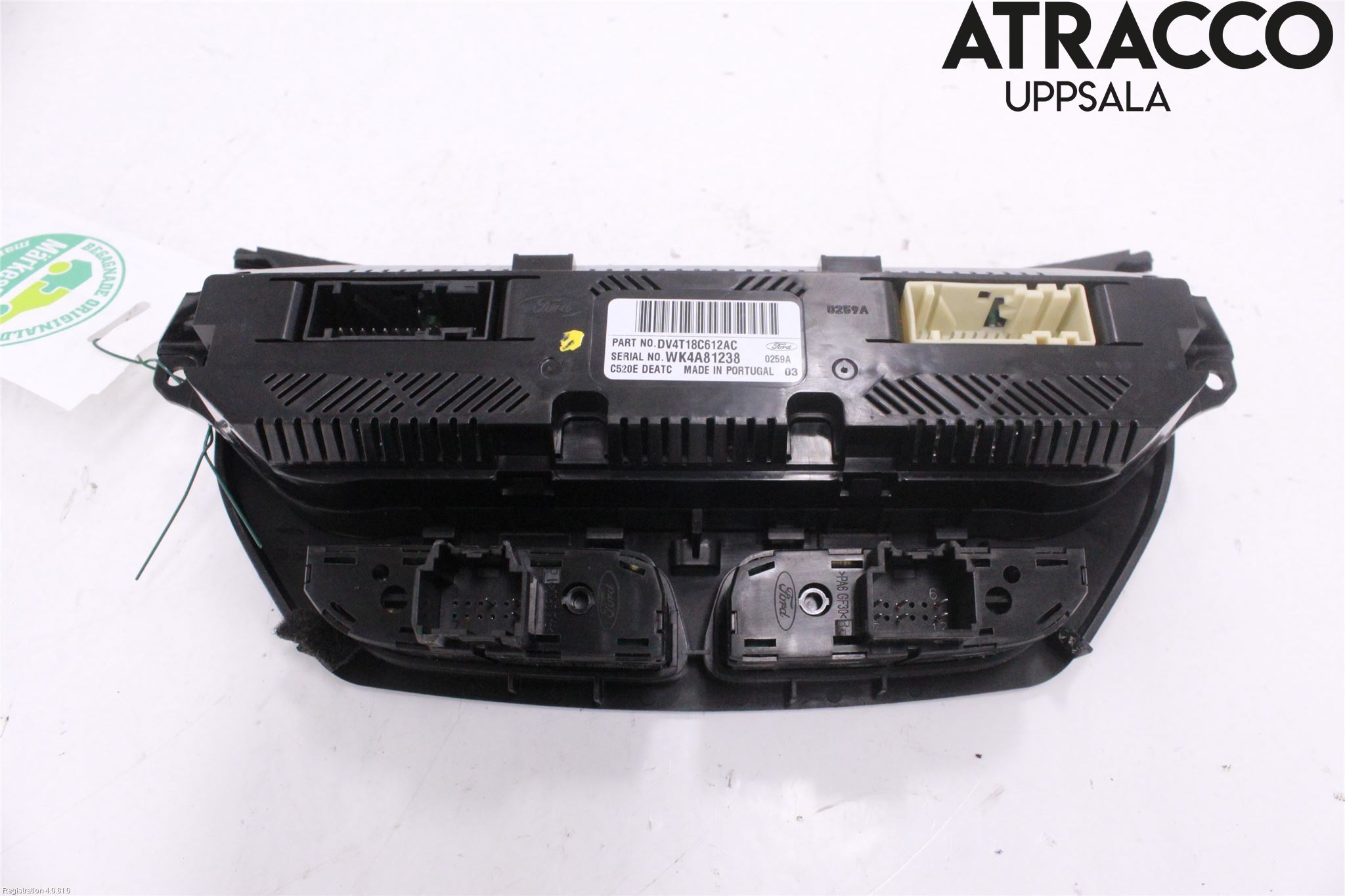 Ford KUGA 13-16 Varme Ac Betjening-Display