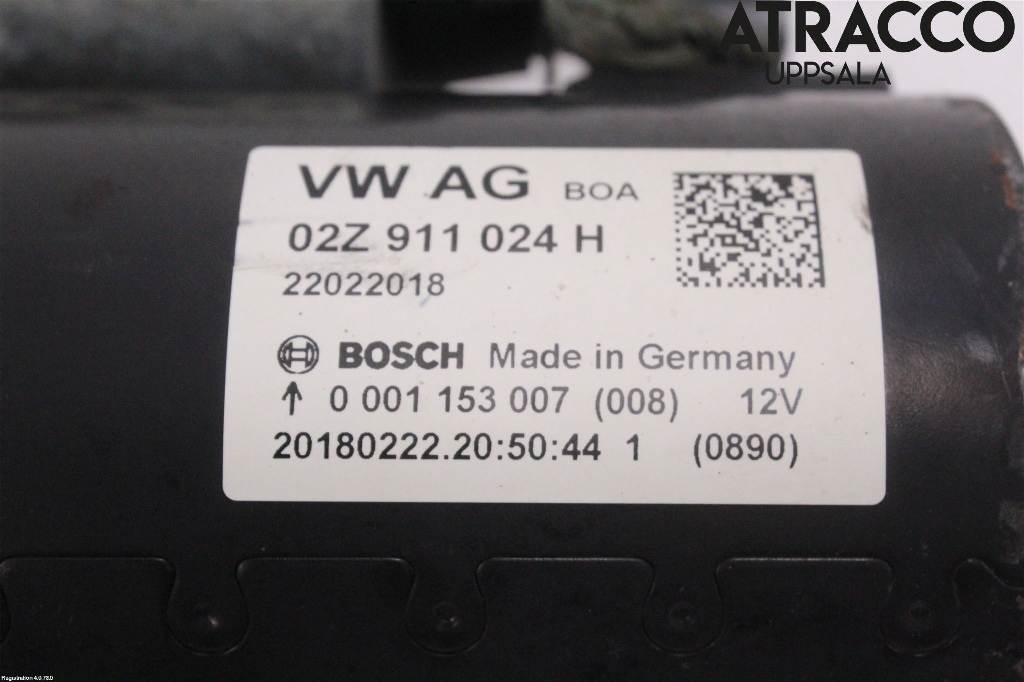 Volkswagen VW CADDY 16-20 Startmotor