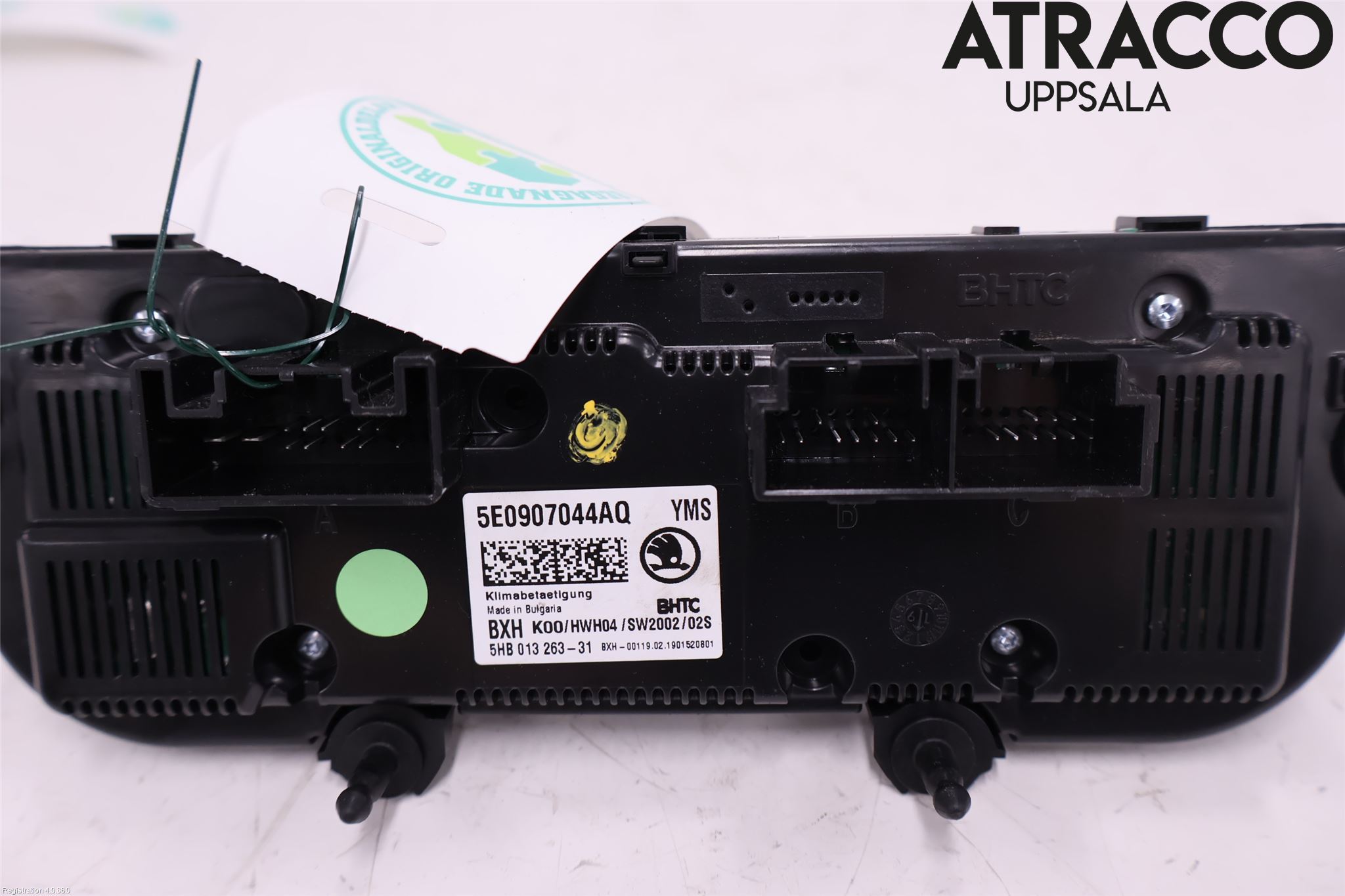 Skoda OCTAVIA (5E) 13-20 Varme Ac Betjening-Display
