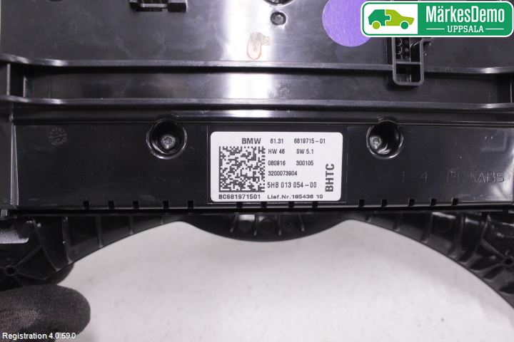 Mini ONE/COOPER 5DR F55 14-24 Varme Ac Betjening-Display