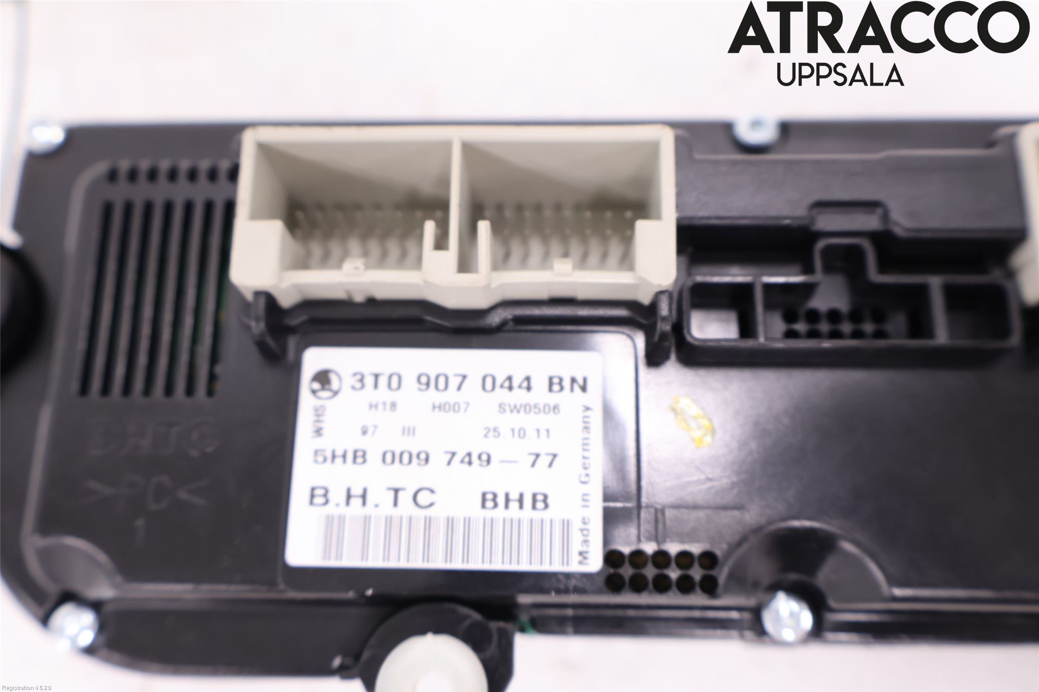 Skoda SUPERB 09-15 Varme Ac Betjening-Display