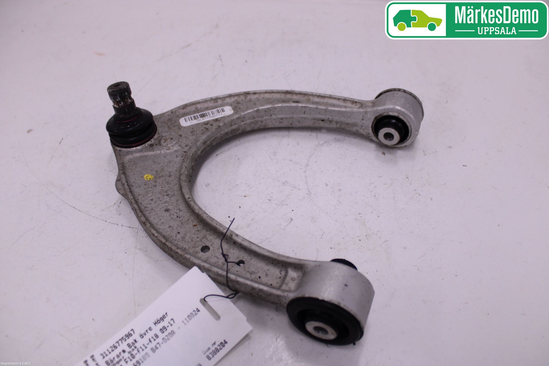 BMW 5 F10/F11/F18 09-17 Bærearm Bak Høyre Øvre