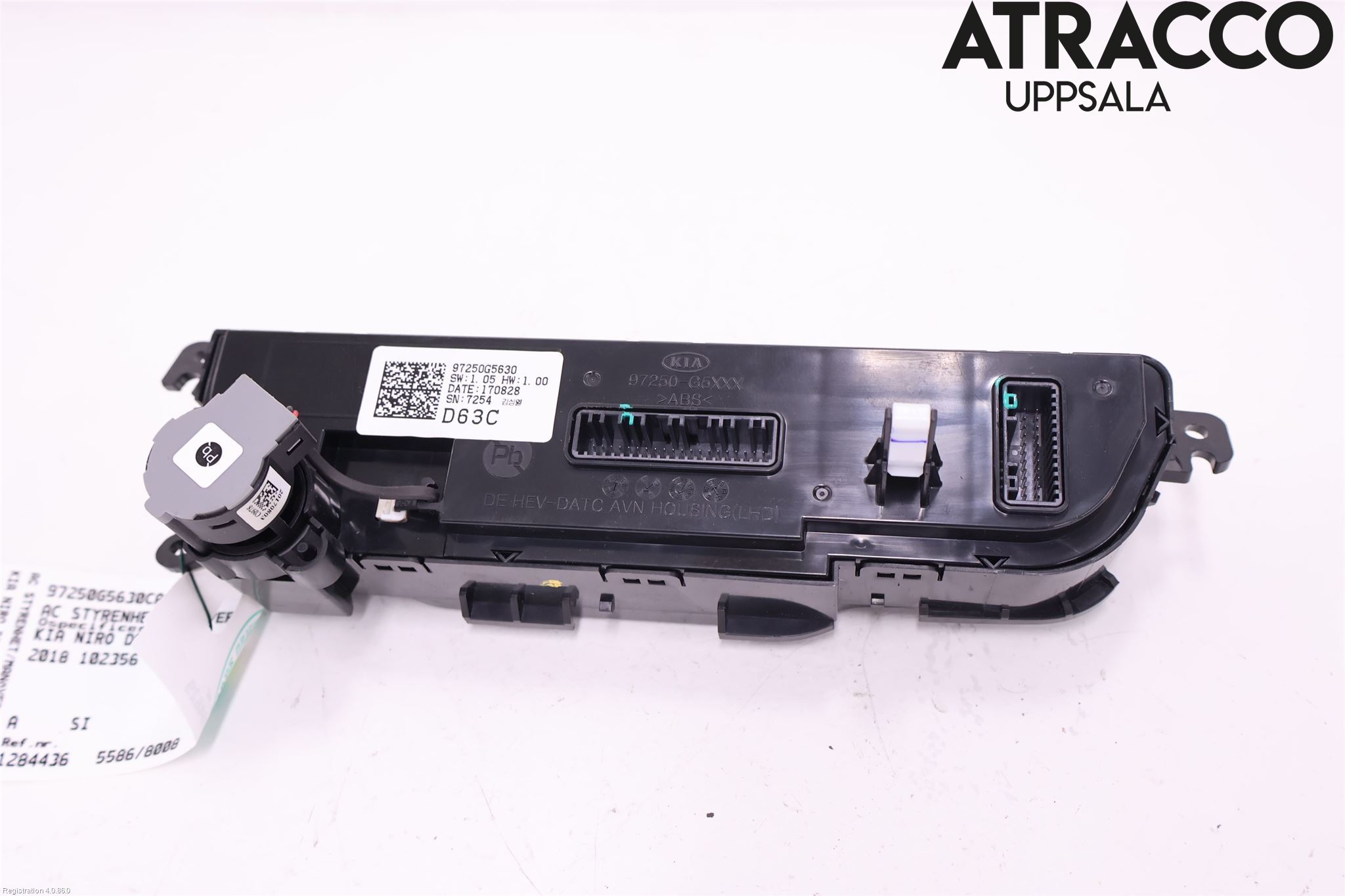 Kia NIRO (DE) 17-22 Varme Ac Betjening-Display