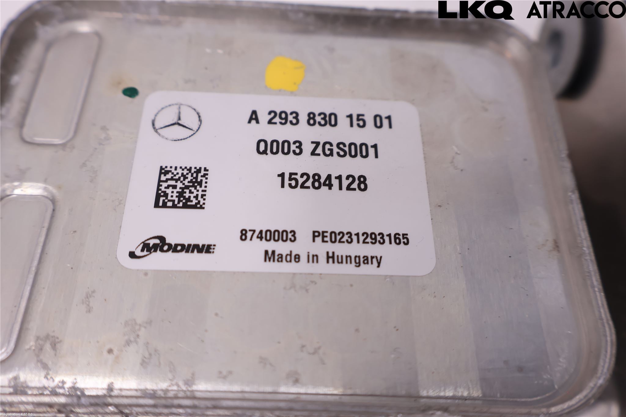 Mercedes-Benz MB EQC (N293) 20- Varmekammer - Veksler