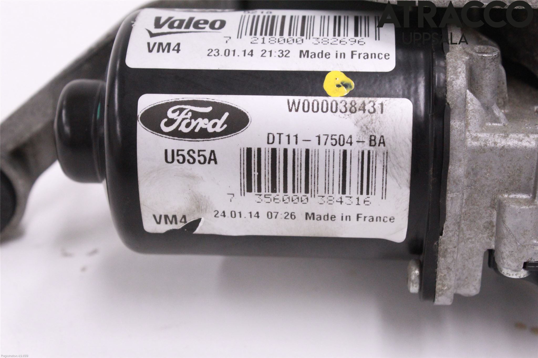 Ford TRANSIT/TOURNEO CONNECT 13-22 Viskermotor Frontrute